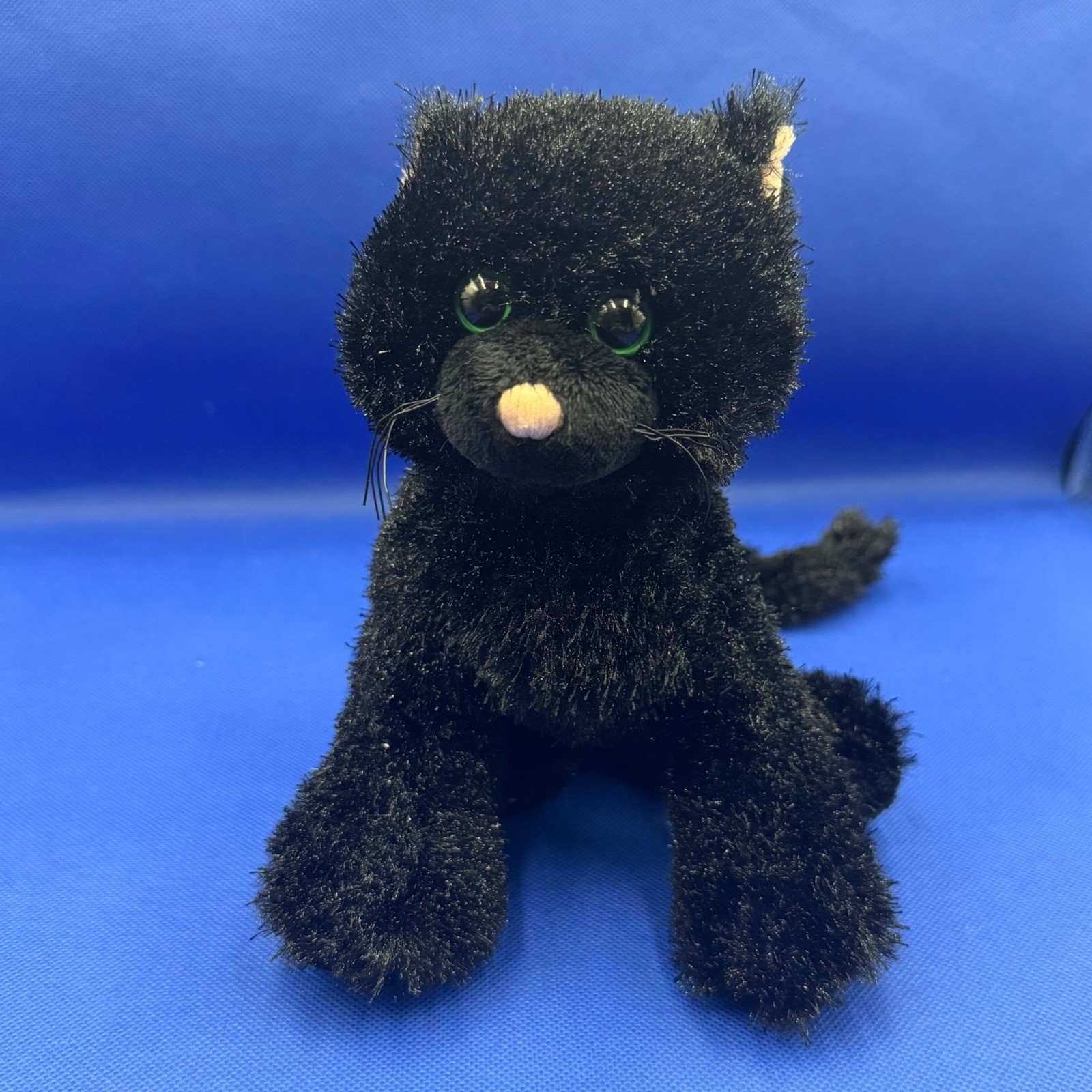 Ganz Webkinz Black Cat Kitten Halloween Plush Stuffed Animal Retired HM135 Retro