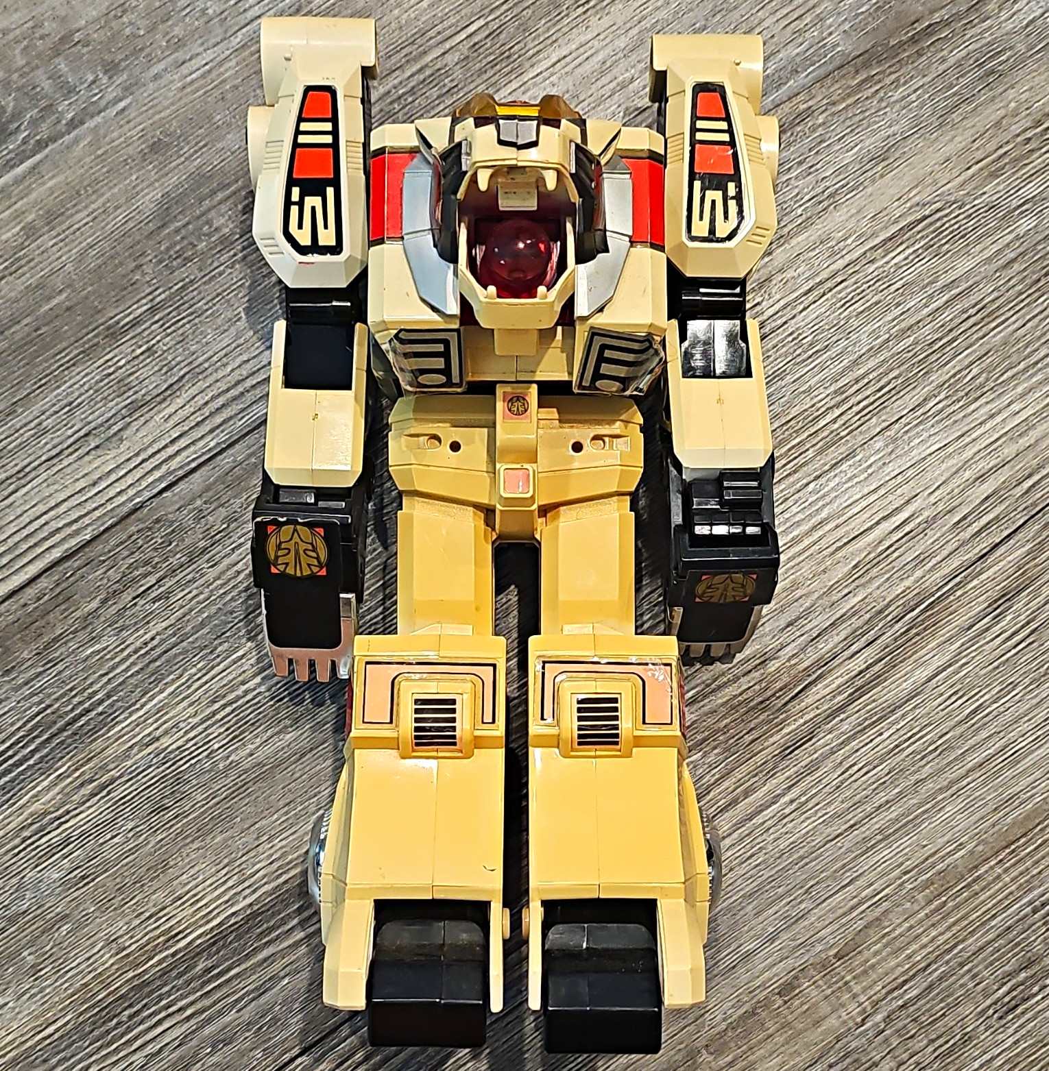 Vintage Bandai 1994 Mighty Morphin Power Rangers White Tigerzord 8” Small Figure Vintage Bandai 1994 Mighty Morphin Power Rangers White Tigerzord 8” Small Figure