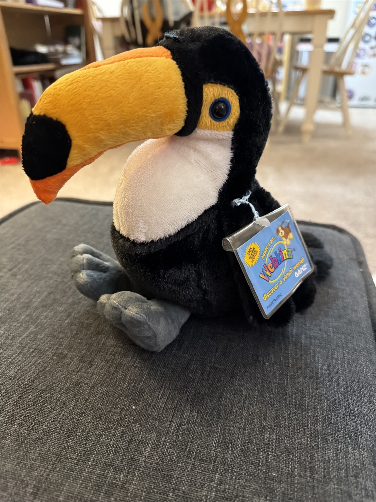 Webkinz Toco Toucan New with Sealed Unused Code Tag * RETIRED *