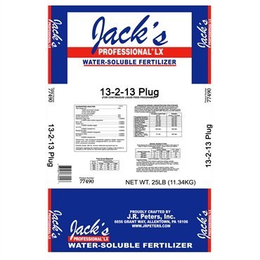 Jack\'s Professional 13-2-13 Plug LX 25 lb Jack\'s Professional 13-2-13 Plug LX 25 lb