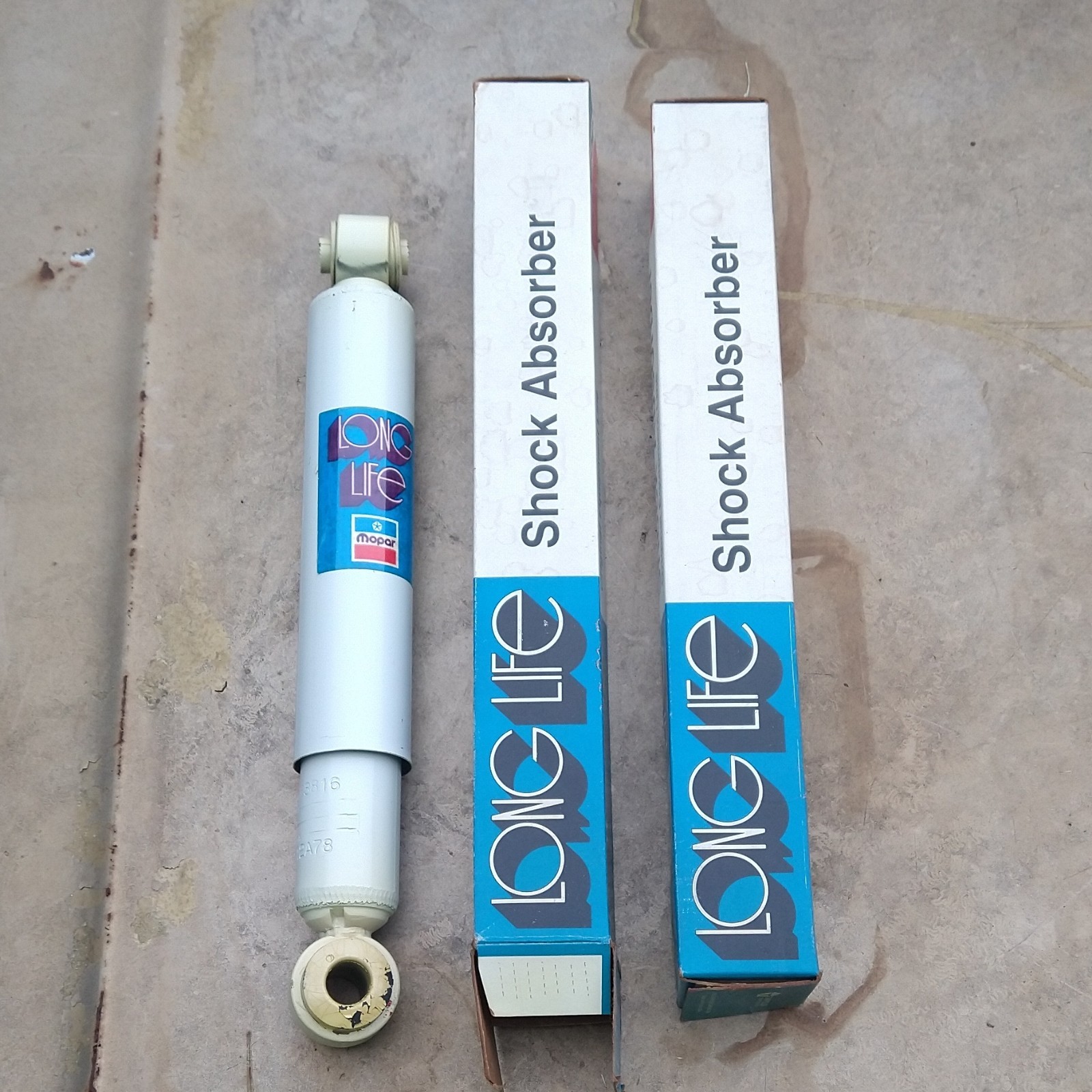 Nos Mopar Mid To Late 1970's Shock Absorborers ,  Pair.   Dodge, Plymouth
