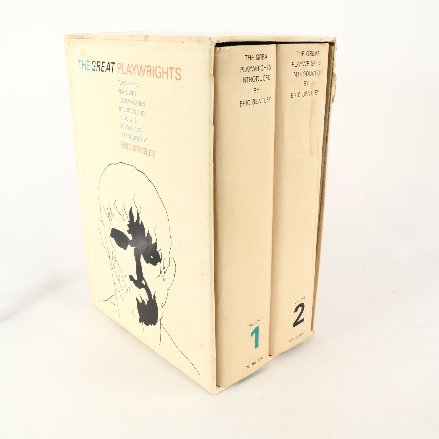 Great Playwrights Eric Bentley 1970 First Edition 2 Volume Set Slipcase