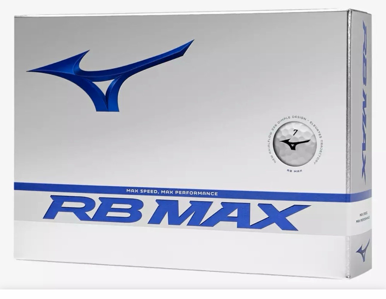NEW Mizuno RB MAX Golf Balls White 1 Dozen 