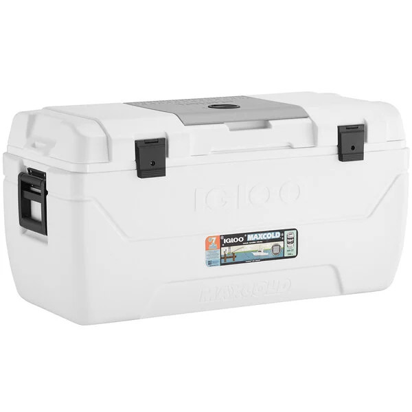 Igloo 50048 Maxcold 165 Quart Marine Cooler, White - 41.25\ Igloo 50048 Maxcold 165 Quart Marine Cooler, White - 41.25\