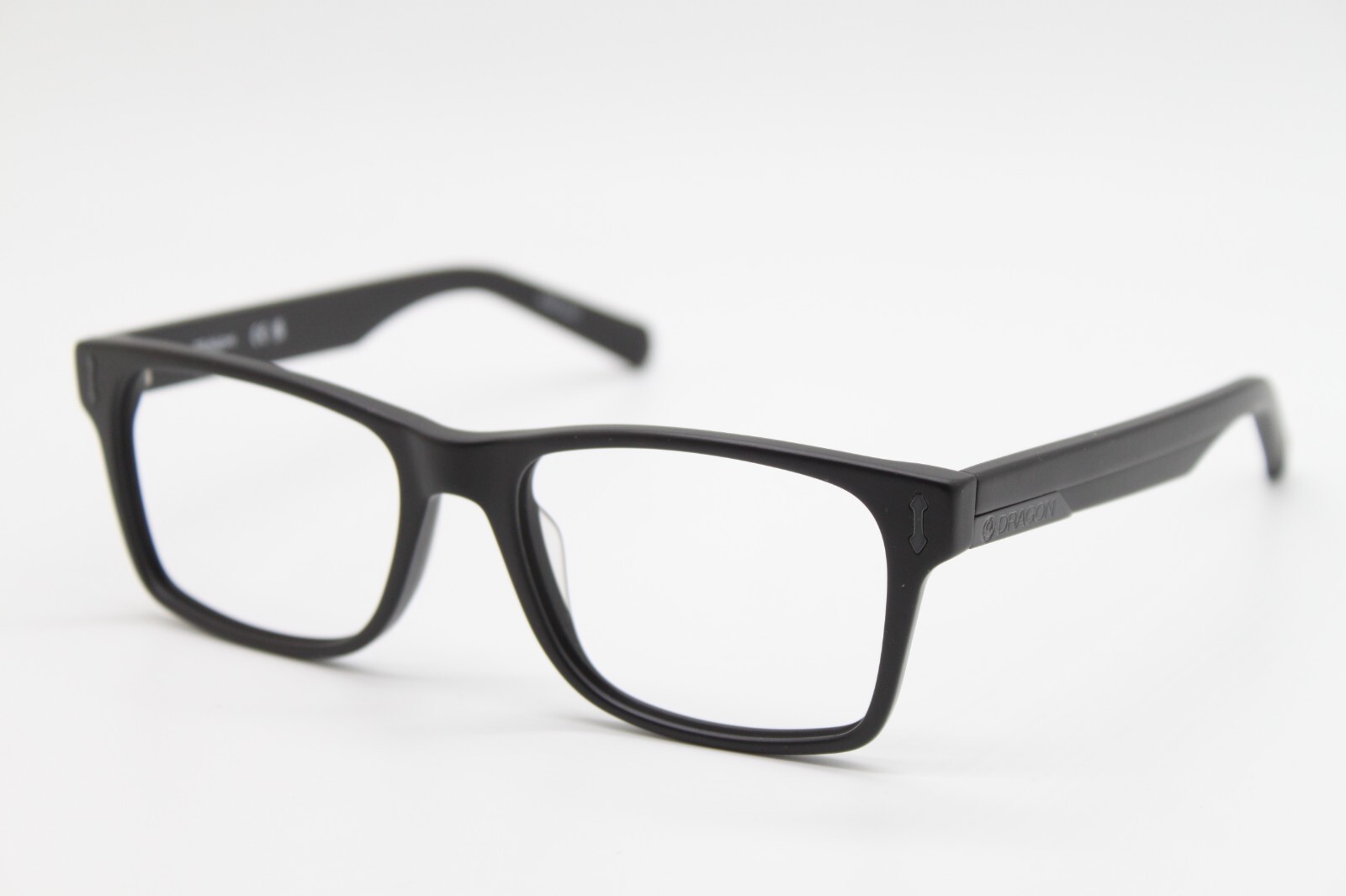 NEW DRAGON DR132 SPENCER 002 BLACK AUTHENTIC EYEGLASSES 53-17