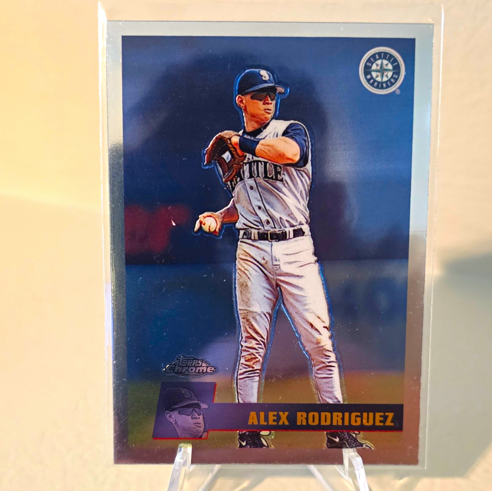 2005 Topps Chrome ARI3 Alex Rodriguez, Seattle Mariners - Insert
