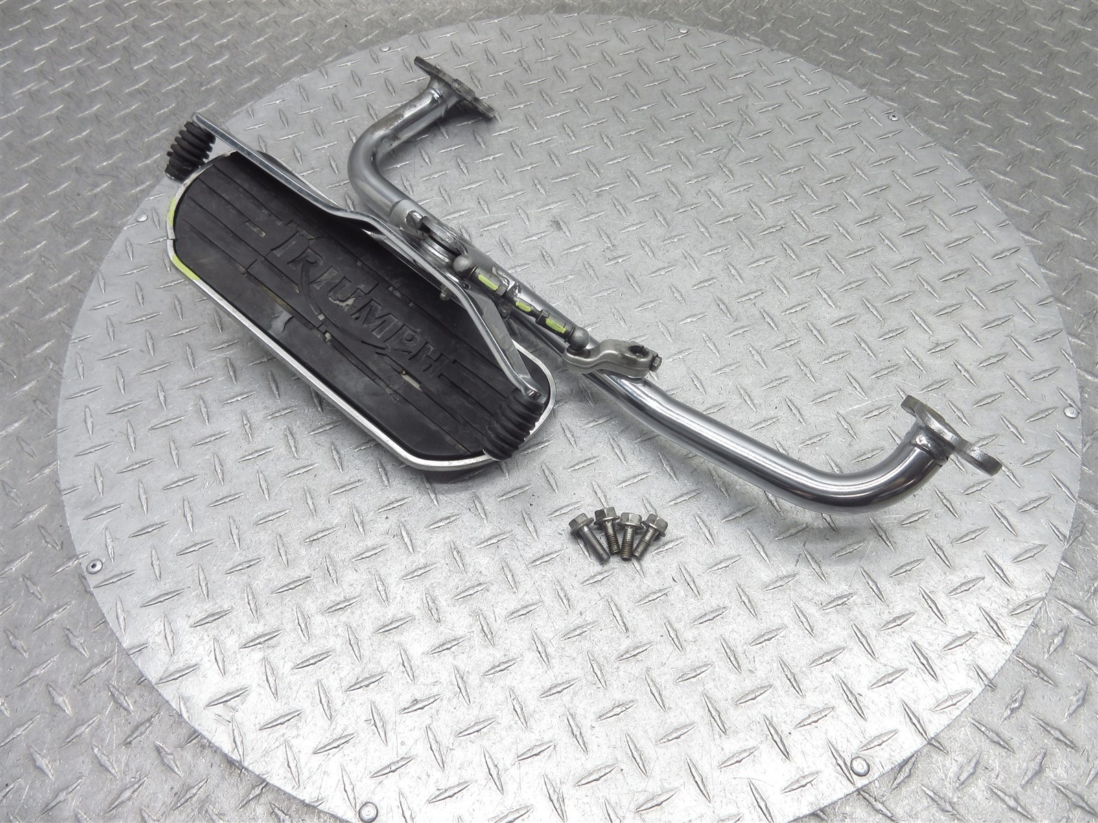 2006 05-10 Triumph Rocket III Front Left Rearset Foot Floor Board Shift Lever