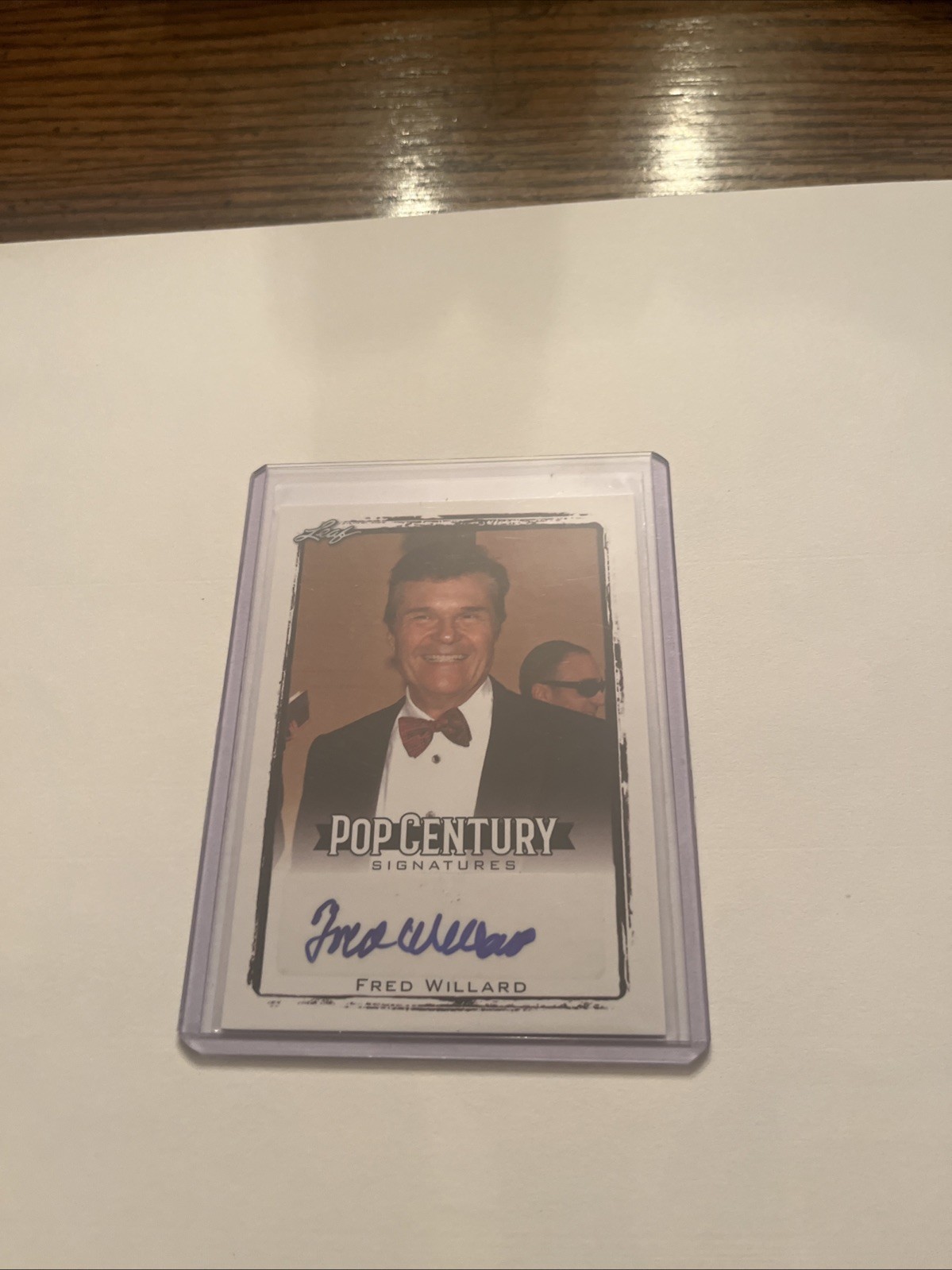 Fred Willard 2017 Leaf Pop Century Autograph Card Auto Modern Family Phil's Dad Fred Willard 2017 Leaf Pop Century Autograph Card Auto Modern Family Phil's Dad
