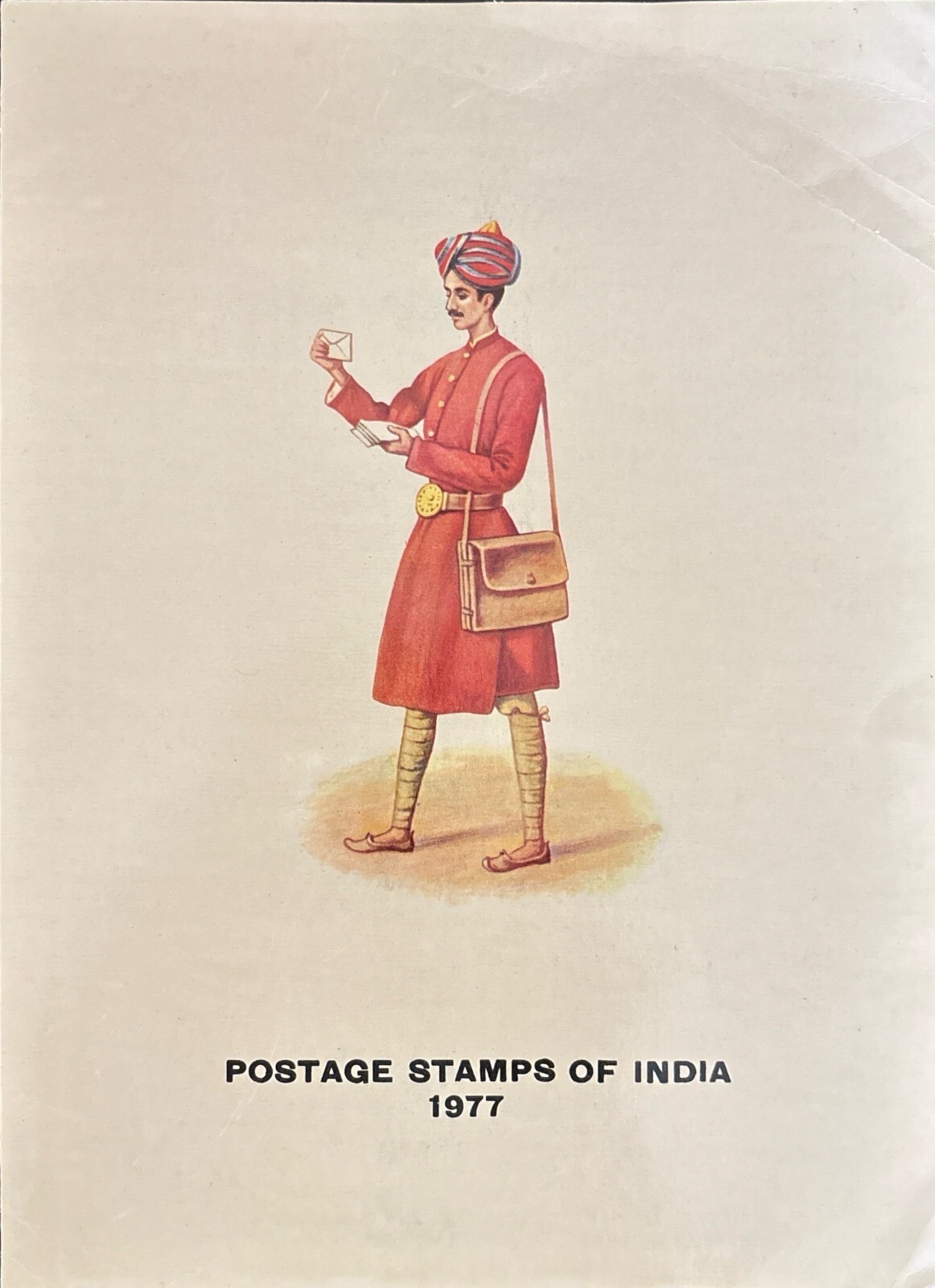 INDIA 1977 COMPLETE STAMPS OFFICIAL YEAR COLLECTOR\'S PACK 37 MNH FULL SET