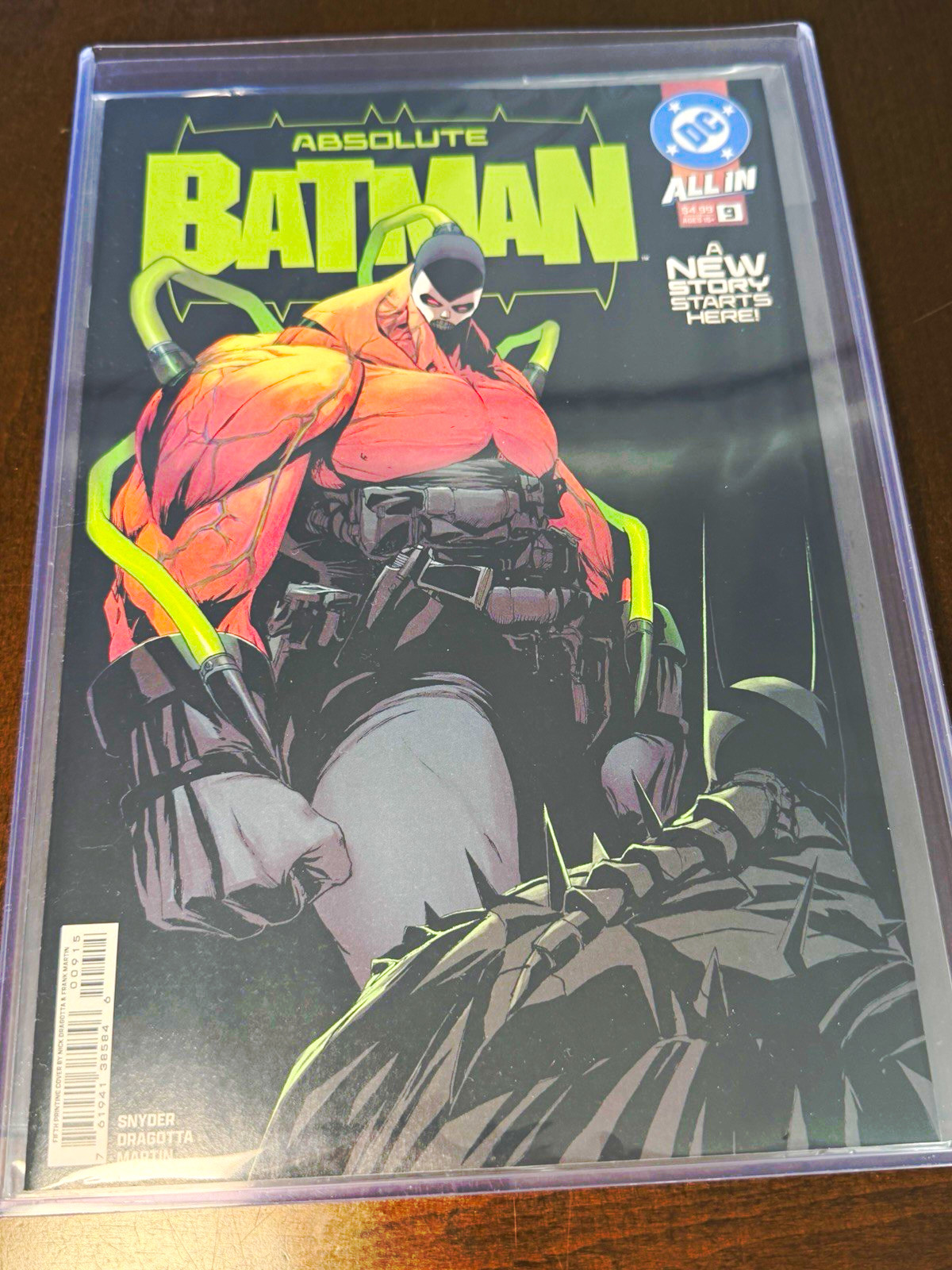 FREE SHIPPING DC Comics Absolute Batman #9 DC All In Snyder Dragotta