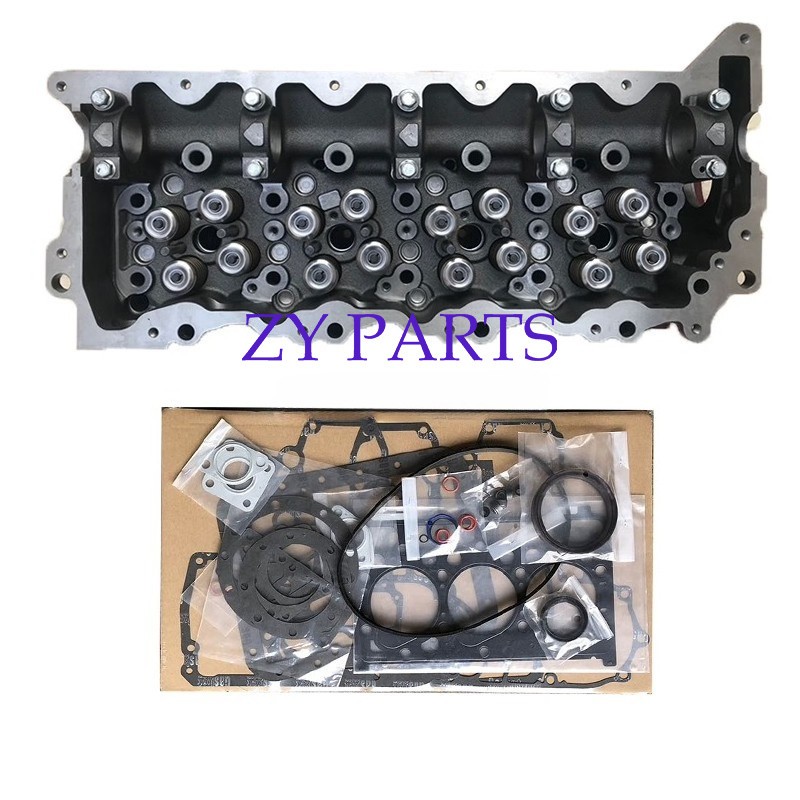 J05E Complete Cylinder Head & Gasket Kit for Hino Engine Kobelco 200-8 SK215SRLC