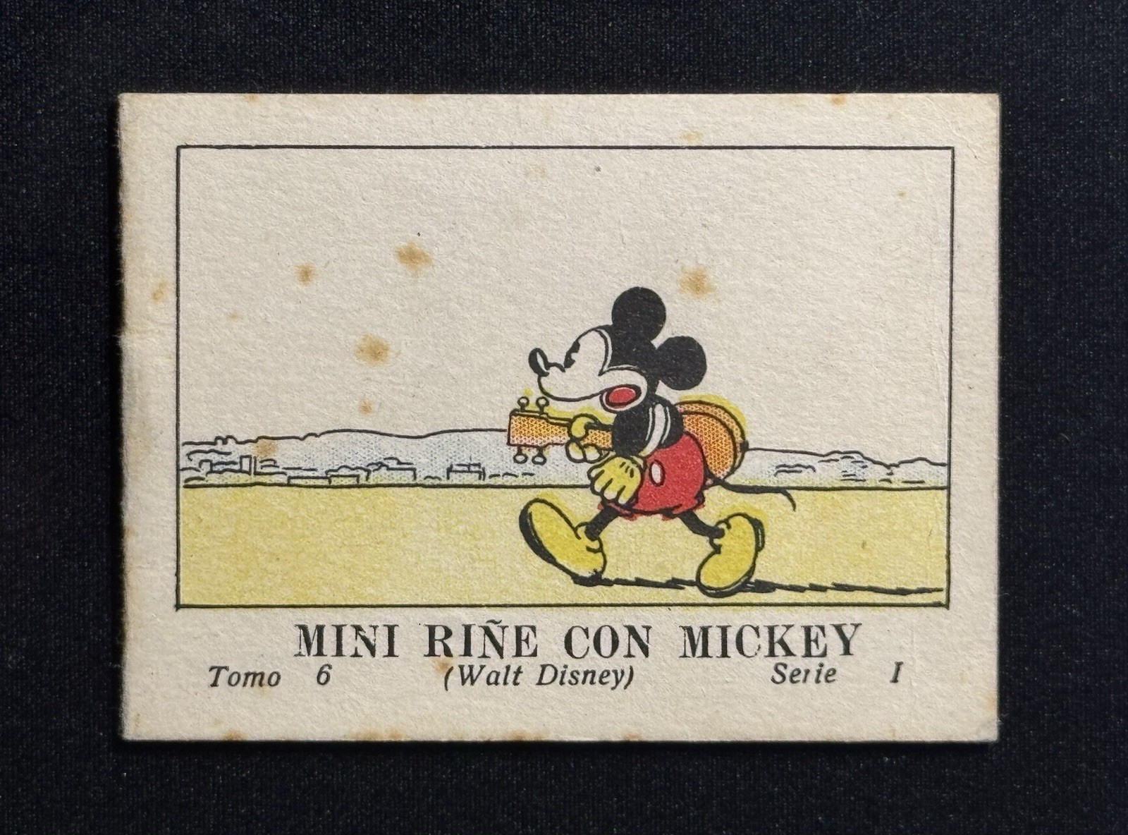 1942 Disney Mickey Mouse - Saturnino Calleja Juguettes de Visita - Minnie