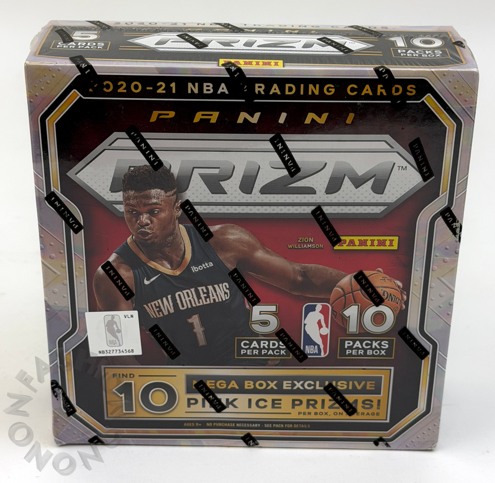 2020-2021 Prizm NBA Basketball Mega Box Factory Sealed Walmart PINK ICE
