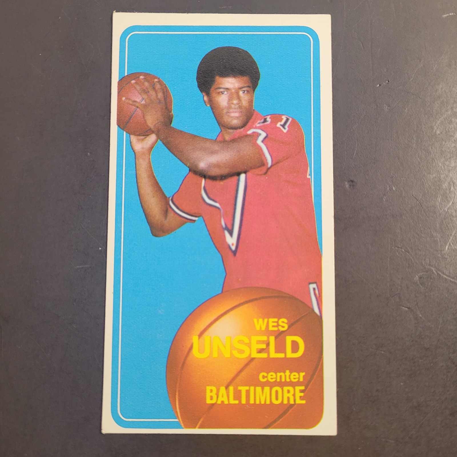 1970-71 Topps - Wes Unseld #72 1970-71 Topps - Wes Unseld #72