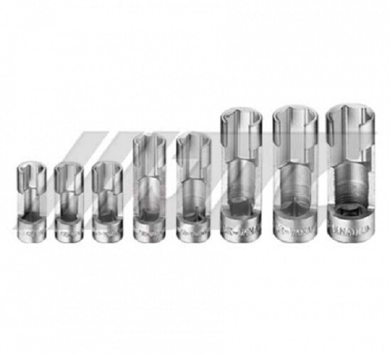 JTC-6609 8PCS SLOTTED SOCKET SET 3/8