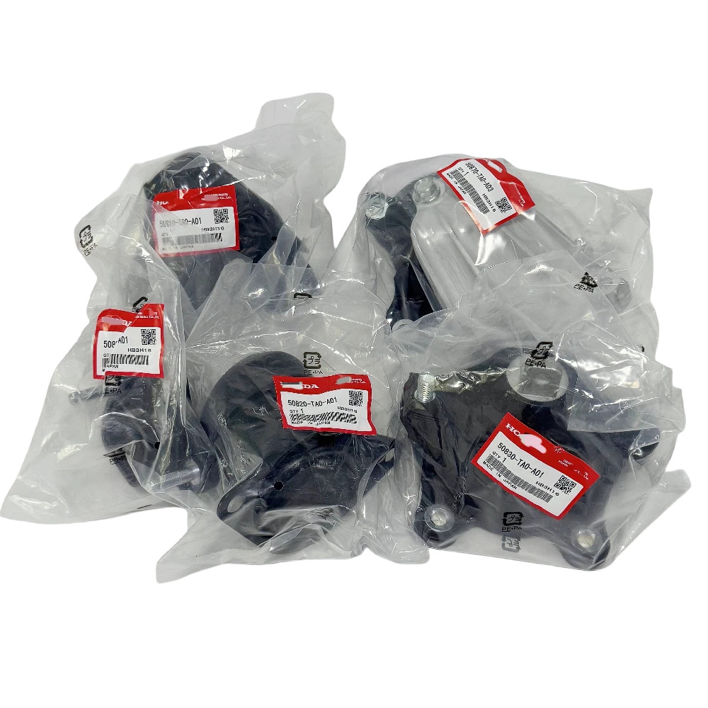 5PCS OEM Engine Motor & Trans Mounts Kit For Honda 08-12 Accord 2.4L Auto Trans