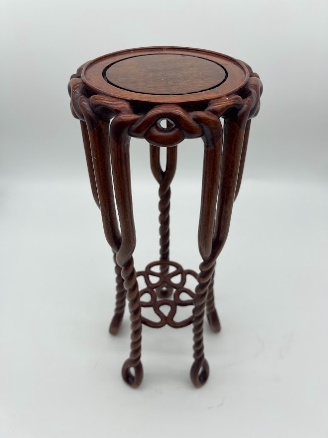 Chinese Rosewood Flower Stand