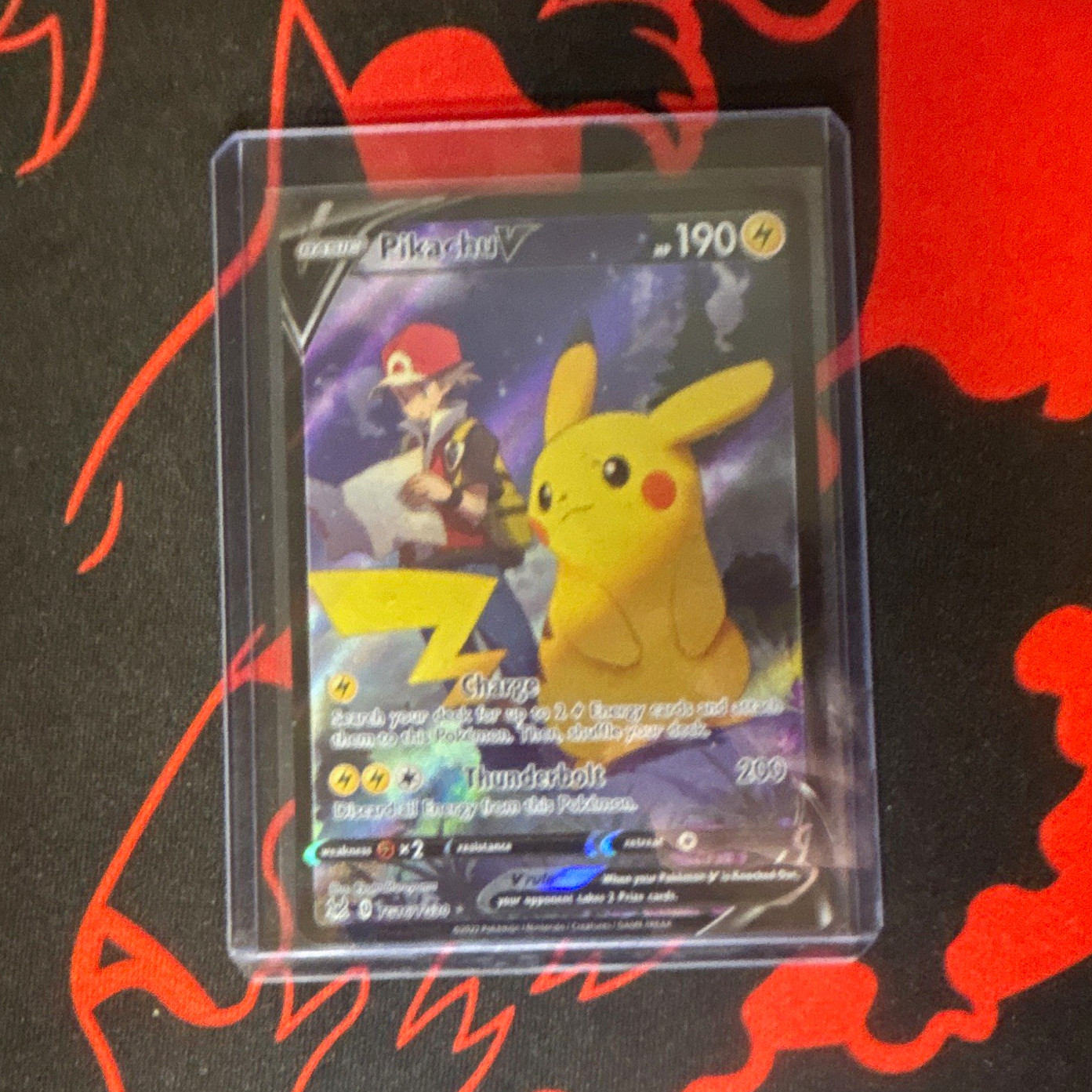 Pikachu V TG16/TG30 Swsh11: Lost Origin Trainer Gallery Ultra Rare Holo 190 Pikachu V TG16/TG30 Swsh11: Lost Origin Trainer Gallery Ultra Rare Holo 190