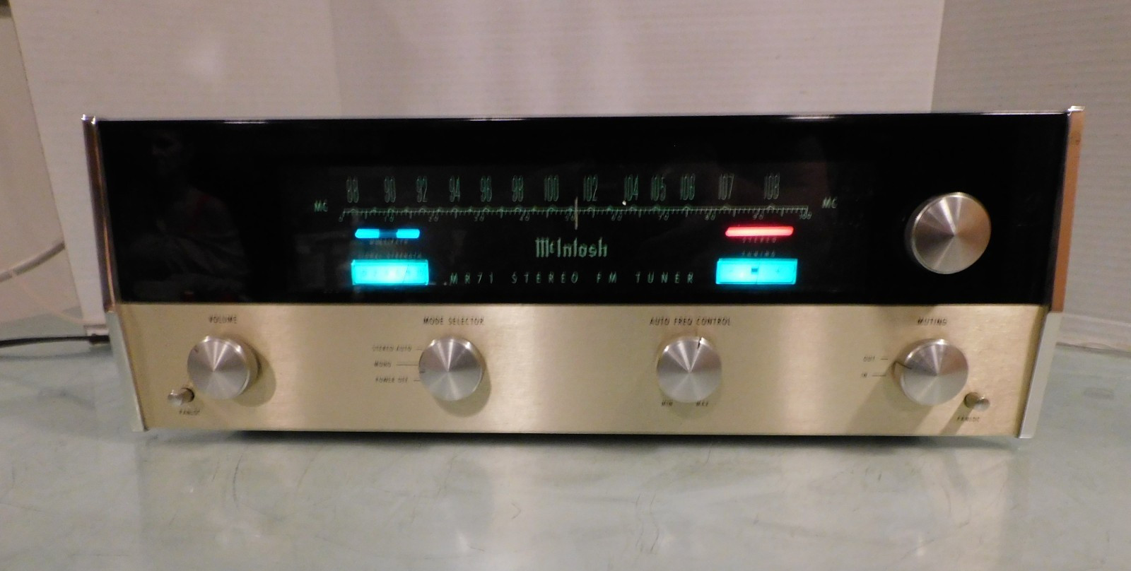 McIntosh MR71 Tube Stereo Tuner Tested and Working