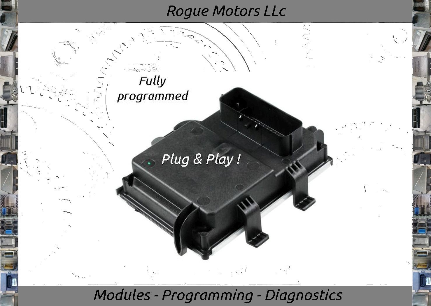 84082493 2015 to 2021  GMC Fuel Pump Control Module CCM programmed Plug & Play 