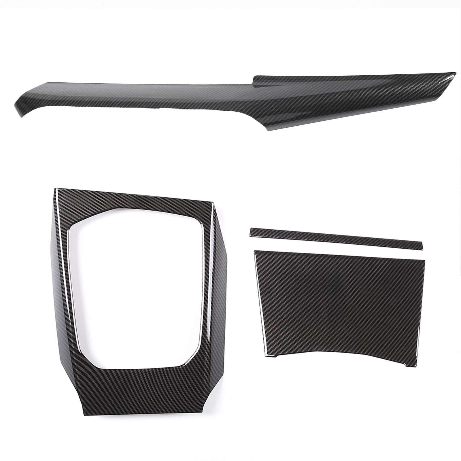Fits 2025+ BMW M340i M440i Dash & Center Console ABS Carbon Fiber Trim Cover