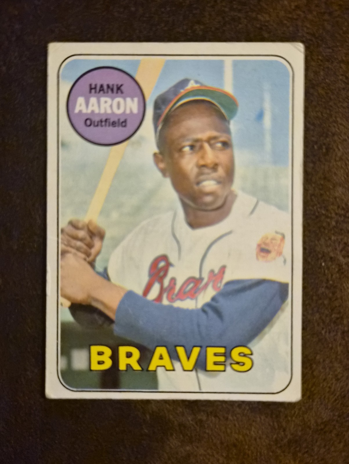 1969 Topps Hank Aaron #100