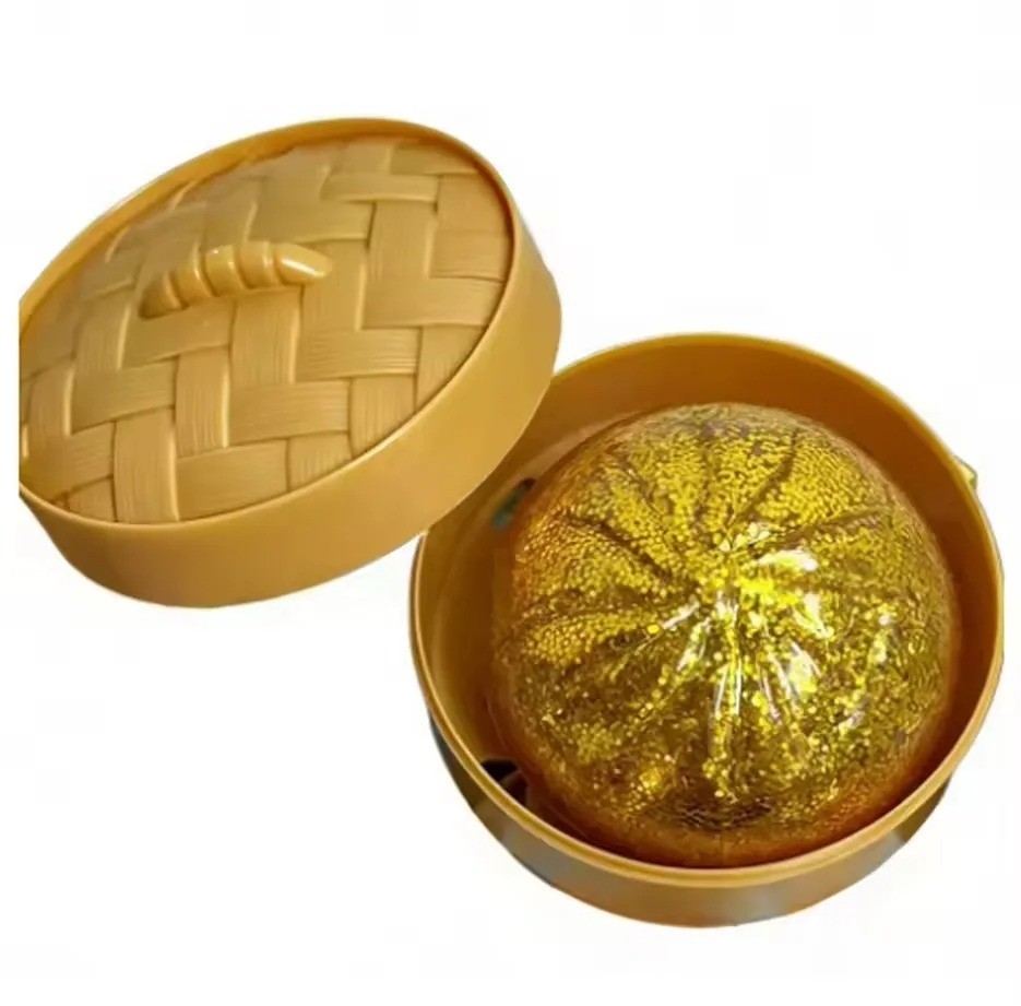 Below Mystery Squishy Bun Dumpling RARE GLITTER Limited Edition