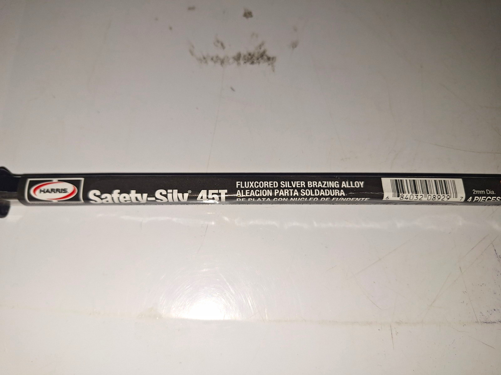 Harris Safety-Silv 45T Silver Brazing Alloy Brazing Rod 18 M Harris Safety-Silv 45T Silver Brazing Alloy Brazing Rod 18 M