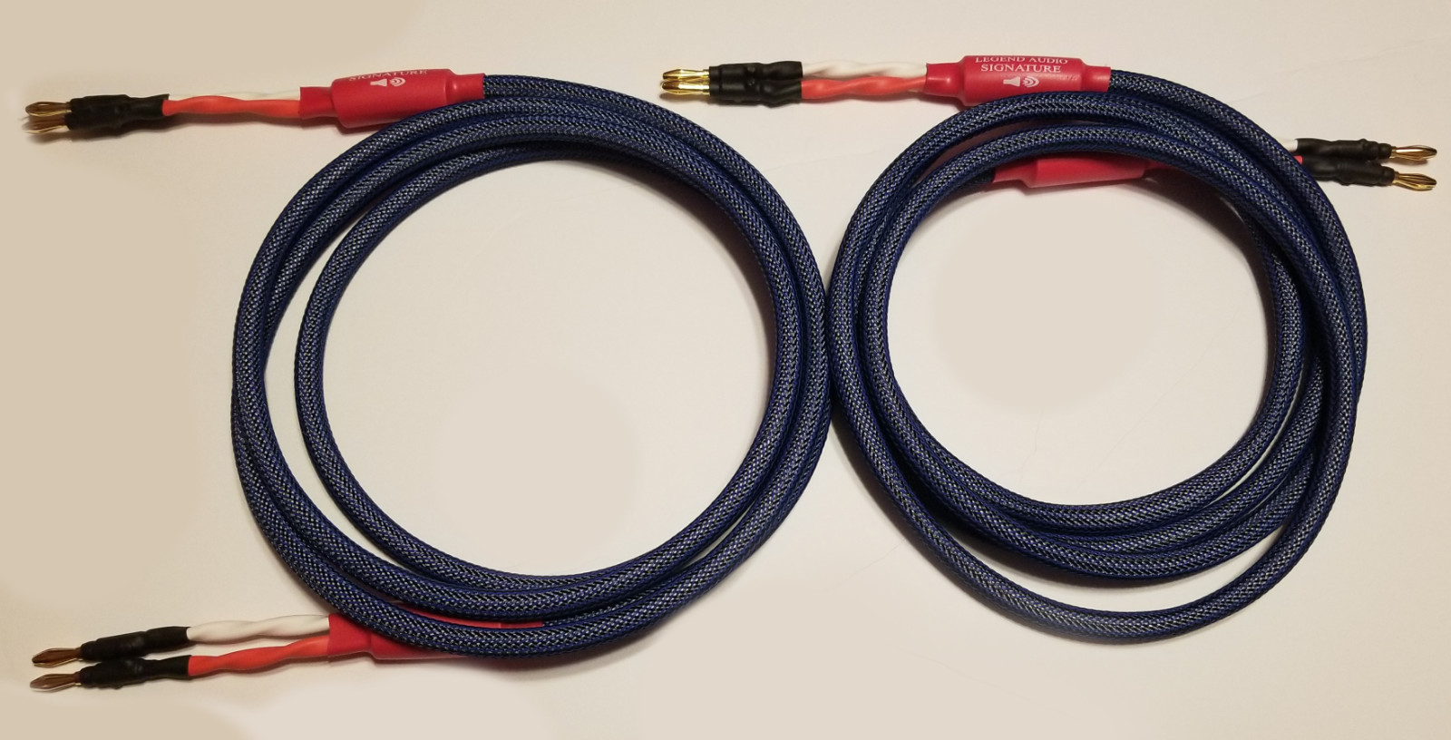 Legend Audio 5Ft. 2x2  SINGLE CABLE  9 AWG *NEW* SIGNATURE SERIES LINE