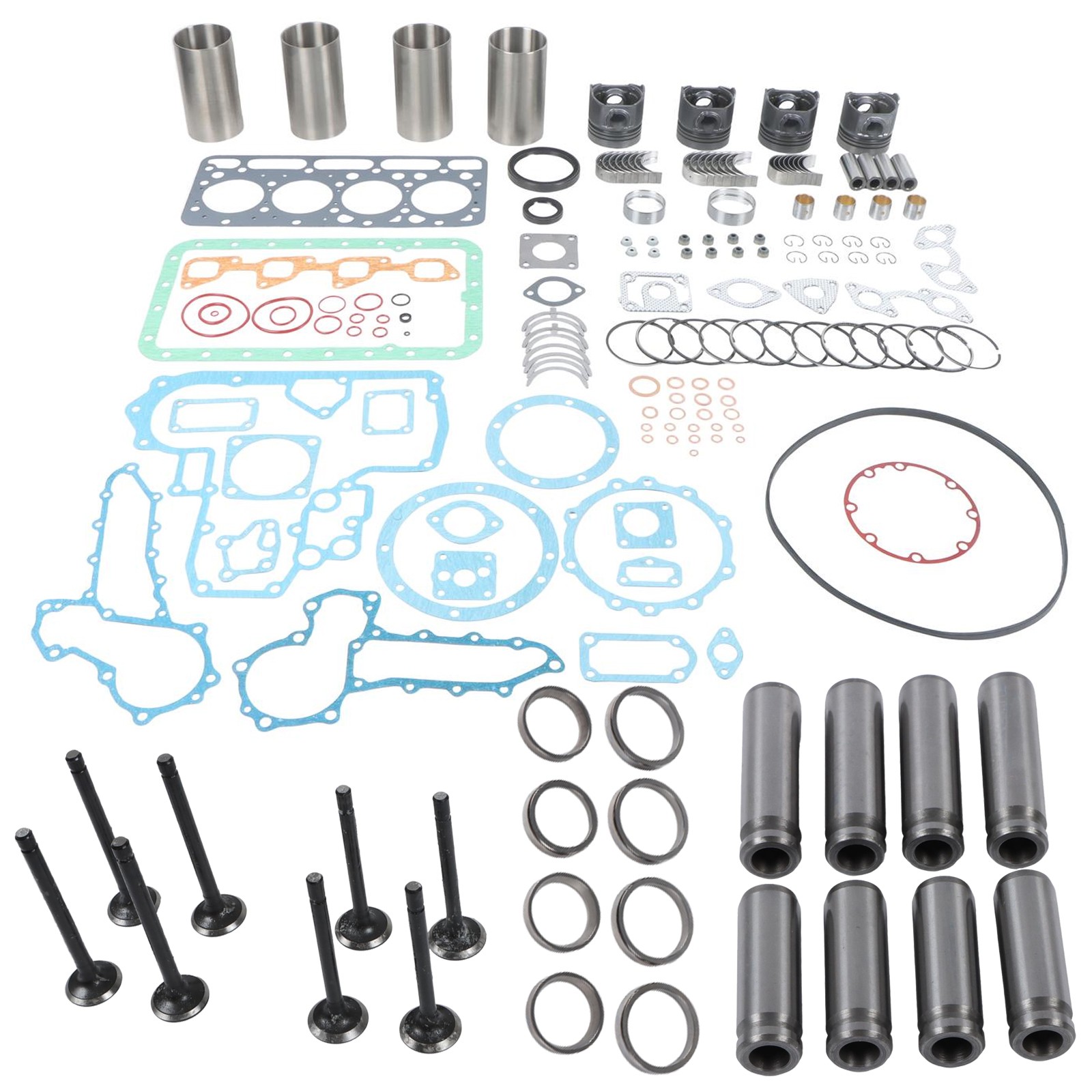 V1903 Engine Overhaul Rebuild Kit for Kubota Engine V1903 V1903B V1903-B Tractor