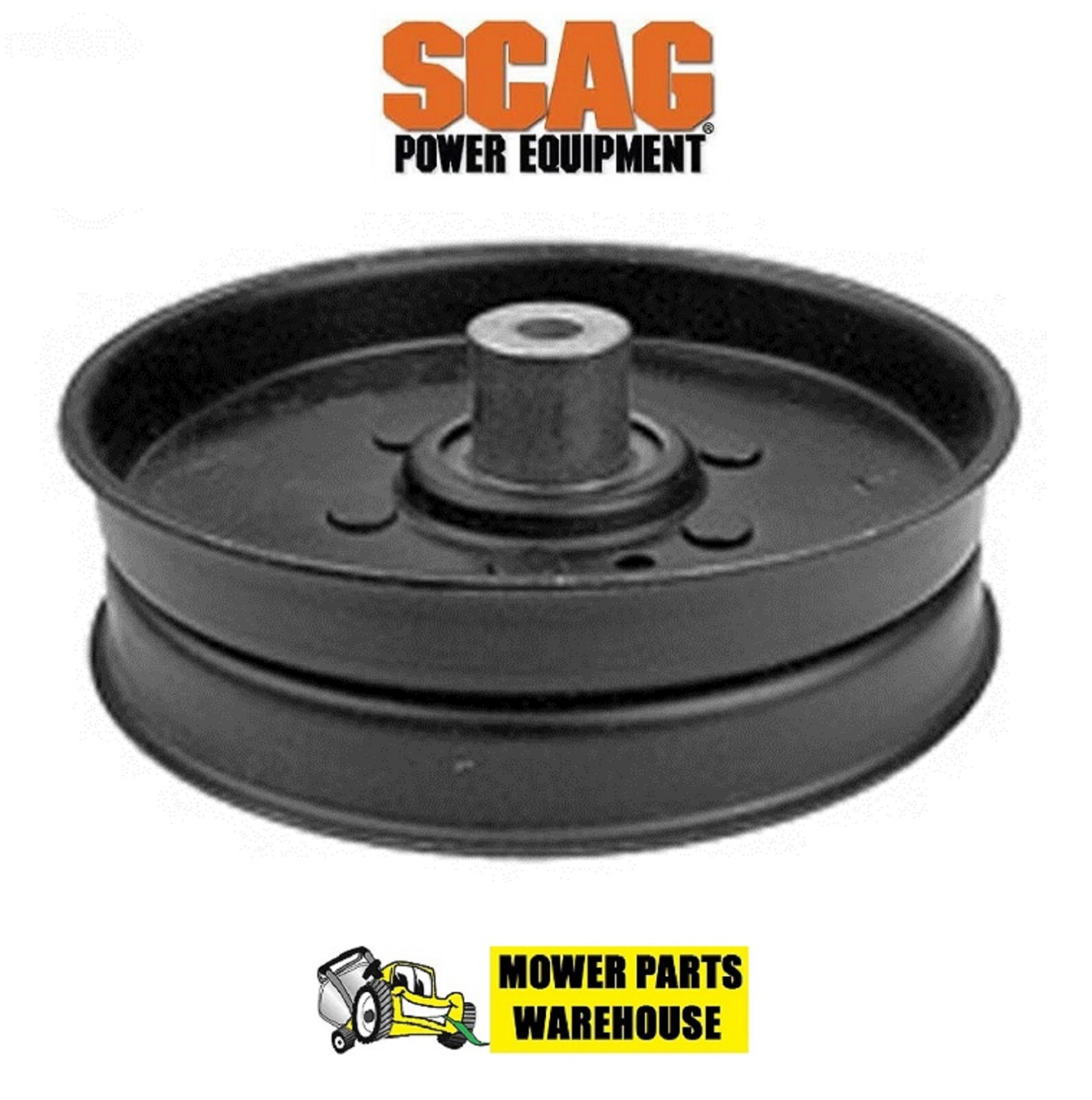 NEW REPL DECK FLAT IDLER PULLEY SCAG 48269 48198 483211 ENCORE 363264 18032 NEW REPL DECK FLAT IDLER PULLEY SCAG 48269 48198 483211 ENCORE 363264 18032