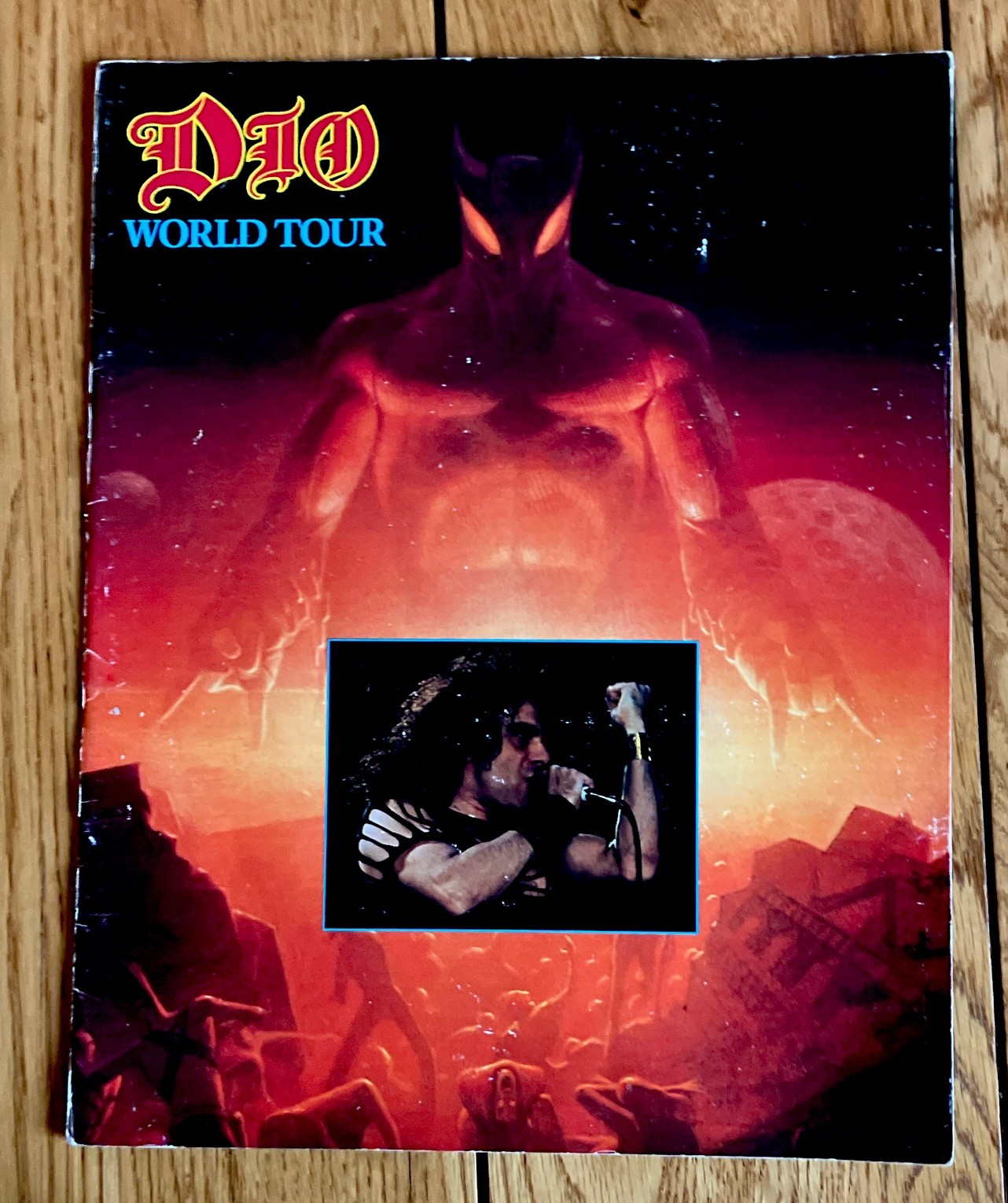 Vintage 1984 Dio World Tour Concert Program Memorabilia Vintage 1984 Dio World Tour Concert Program Memorabilia