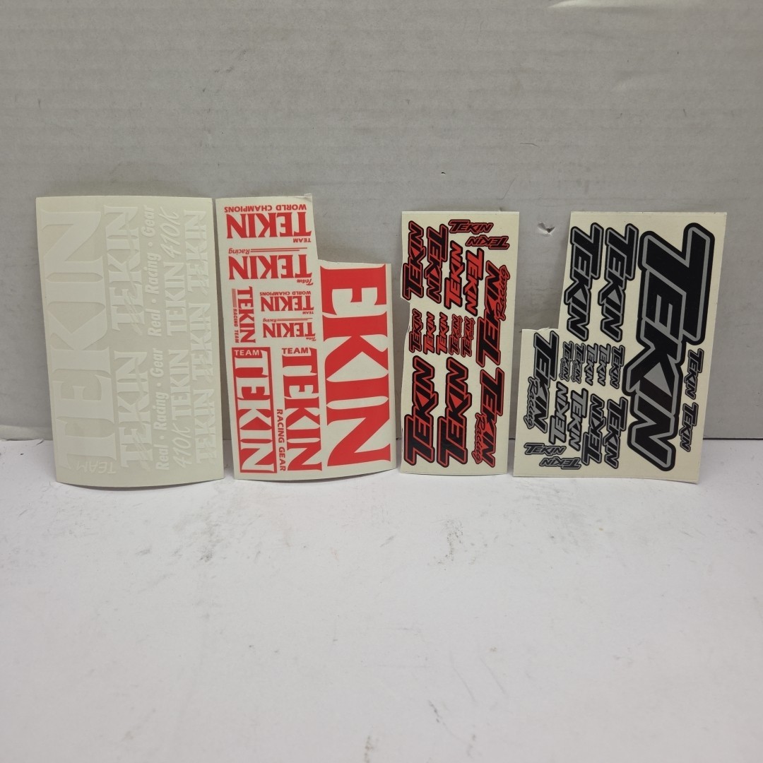 Vintage Tekin Racing Decals Vintage Tekin Racing Decals