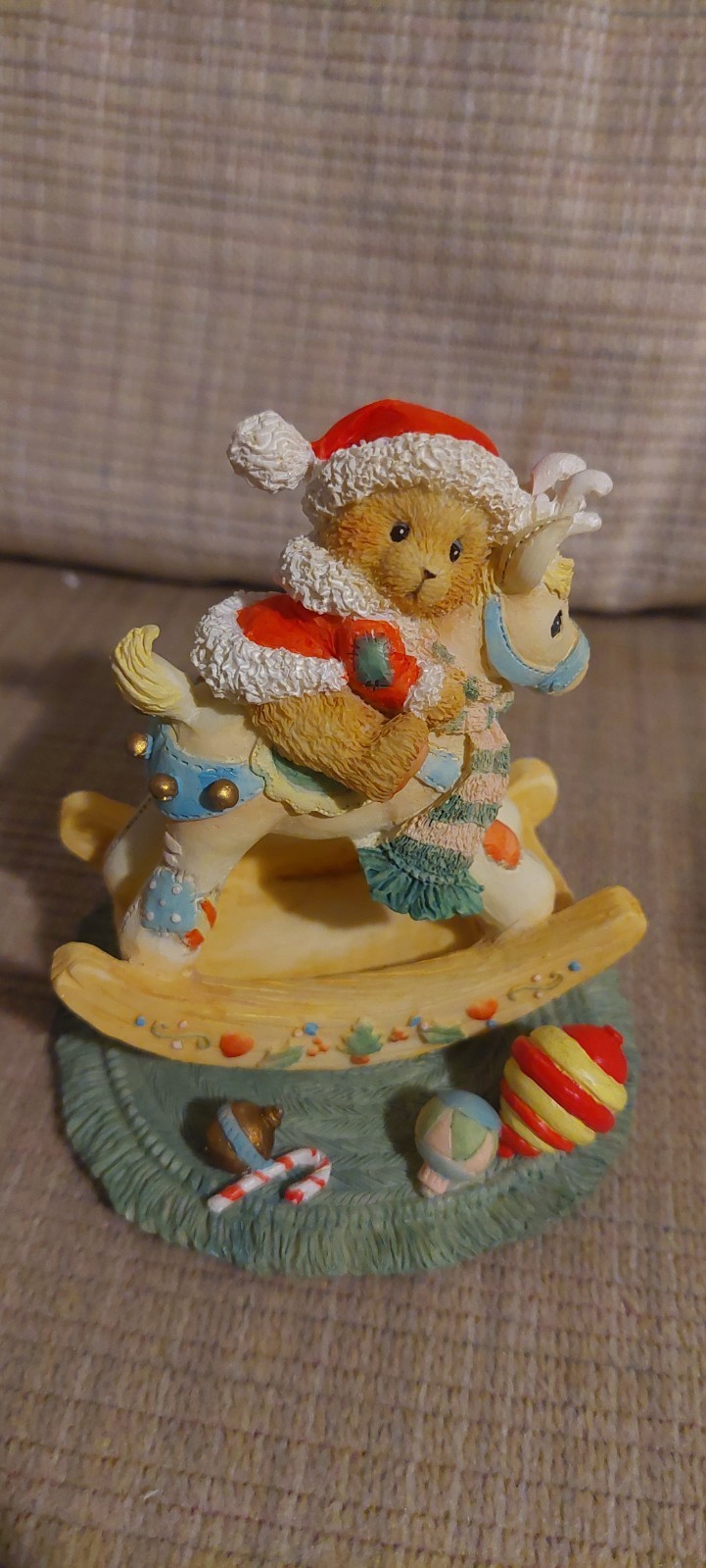 1992 Cherished Teddies Beth “Happy Holidays Deer Friend”