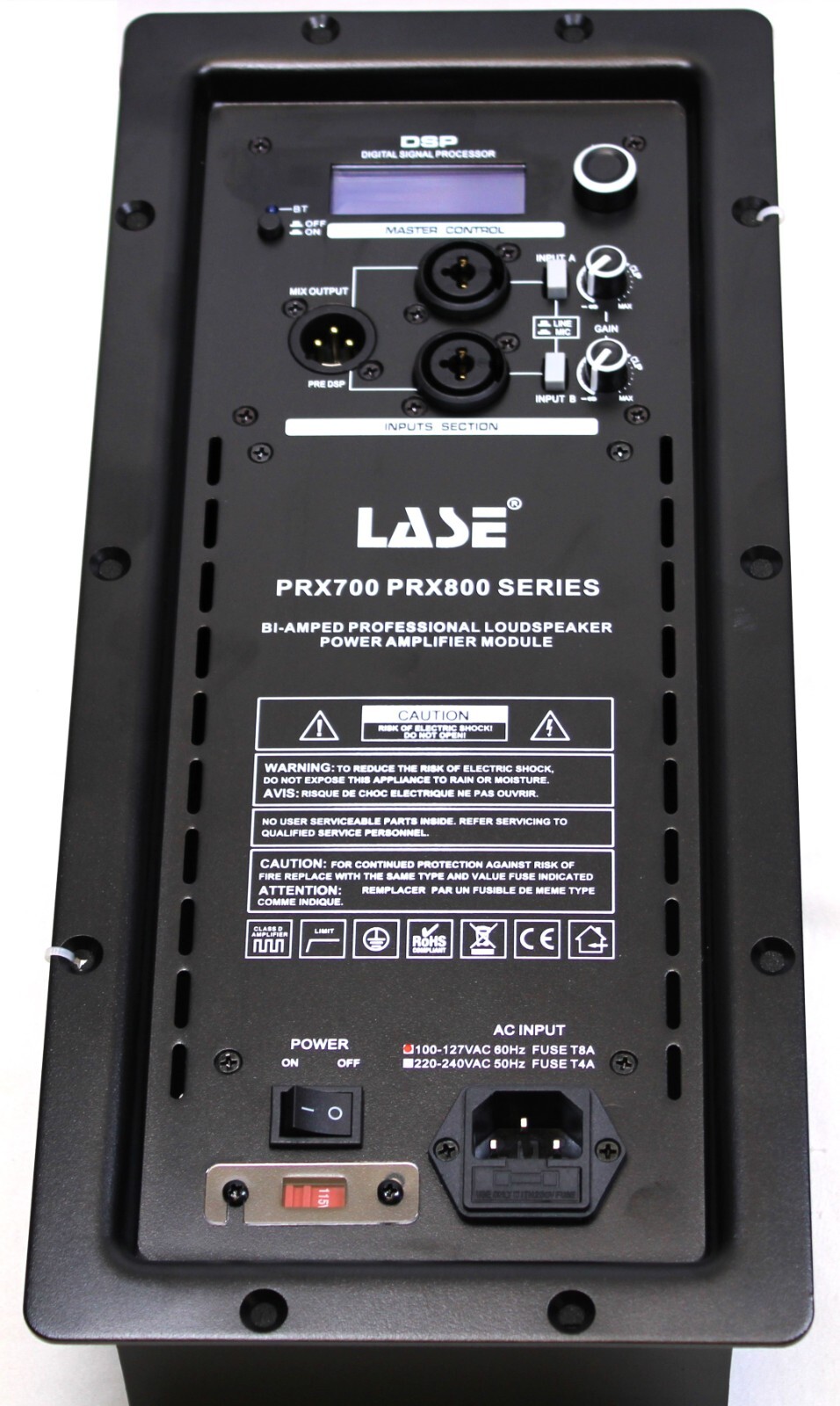 Replacement Amplifier for JBL PRX 700 & PRX 800 Powered Speakers Replacement Amplifier for JBL PRX 700 & PRX 800 Powered Speakers