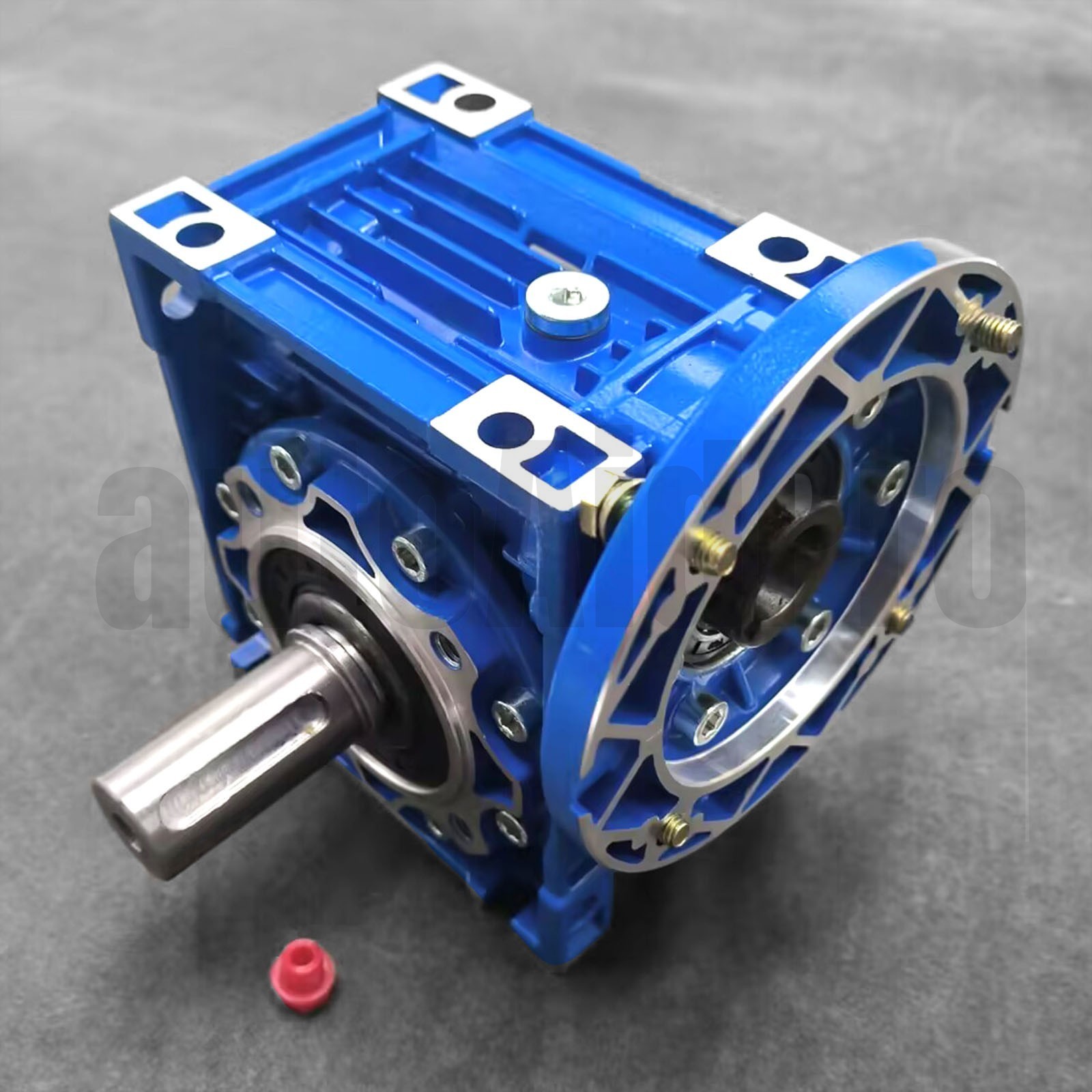 Worm Gear NMRV050 Speed Reducer 80B14 Input 19mm Ratio 10/20/30/40/50/100:1