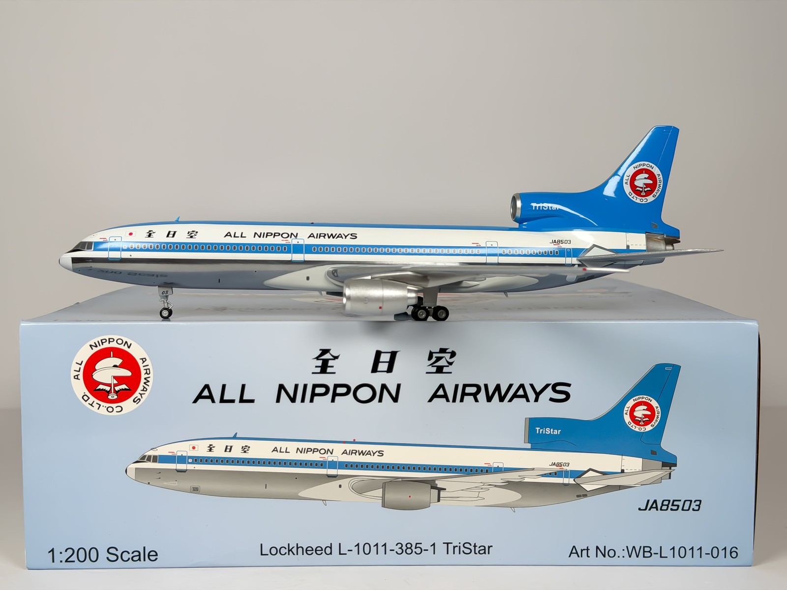 All Nippon Airways (ANA) Lockheed L-1011 1:200 InFlight200 JA8503 (WB-L1011-016) All Nippon Airways (ANA) Lockheed L-1011 1:200 InFlight200 JA8503 (WB-L1011-016)