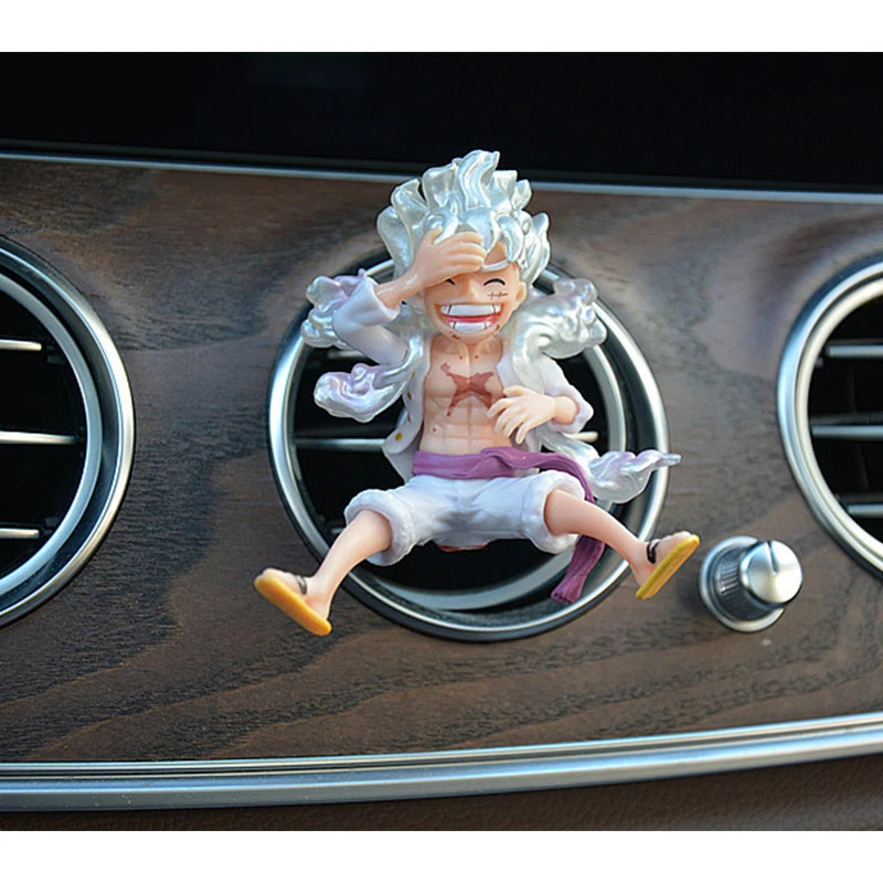 One Piece Anime Car Air Vent Aromatherapy Ornament | Luffy, Zoro, Ace & Chopper 