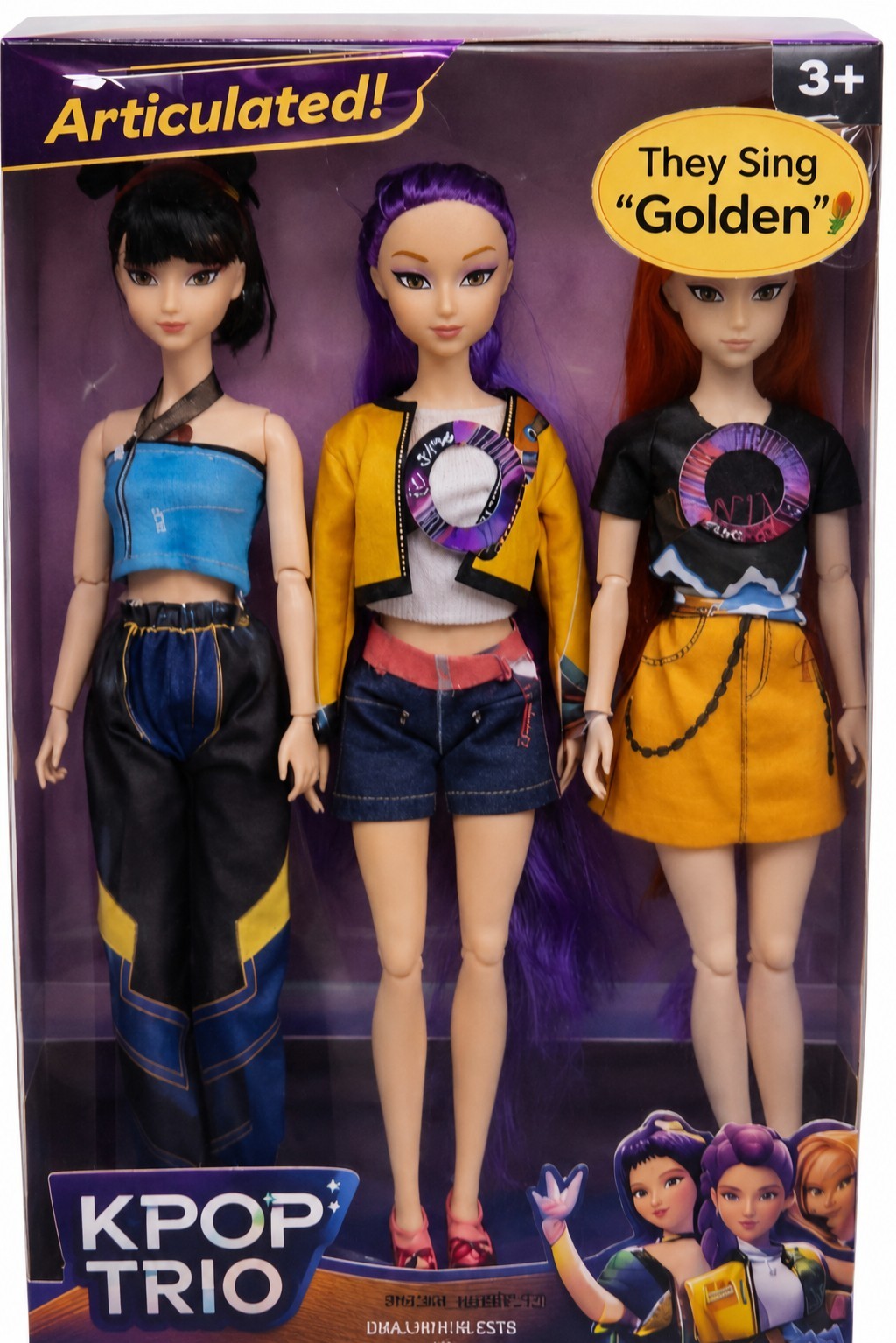 Kpop Demon Hunter Dolls Singing 11.8\ Kpop Demon Hunter Dolls Singing 11.8\