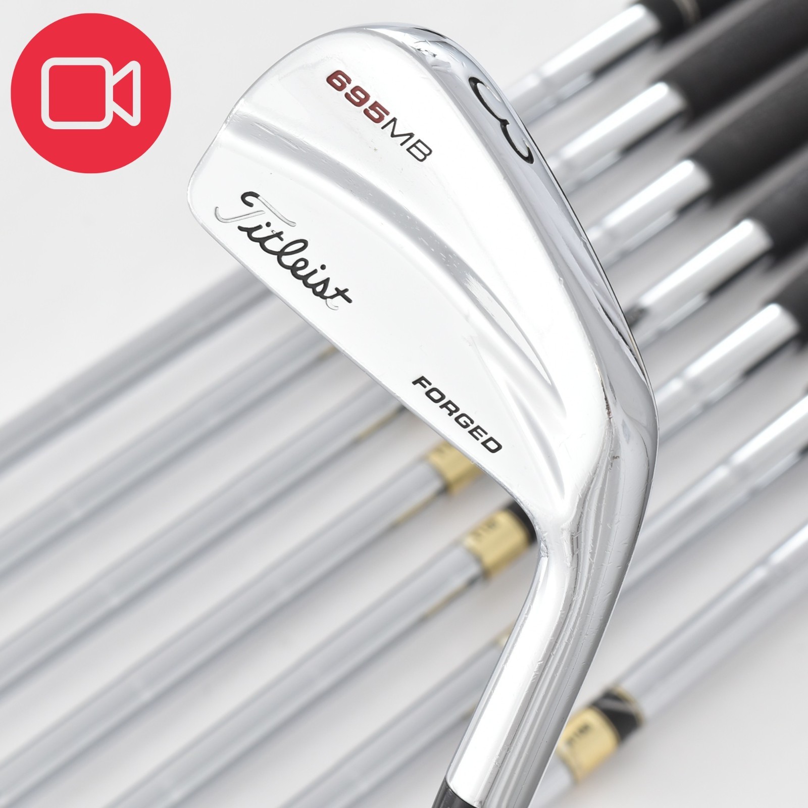 8pcs Titleist 695 MB Forged Irons Set 3-4-5-6-7-8-9-P PW DG X100 S RH Golf Clubs