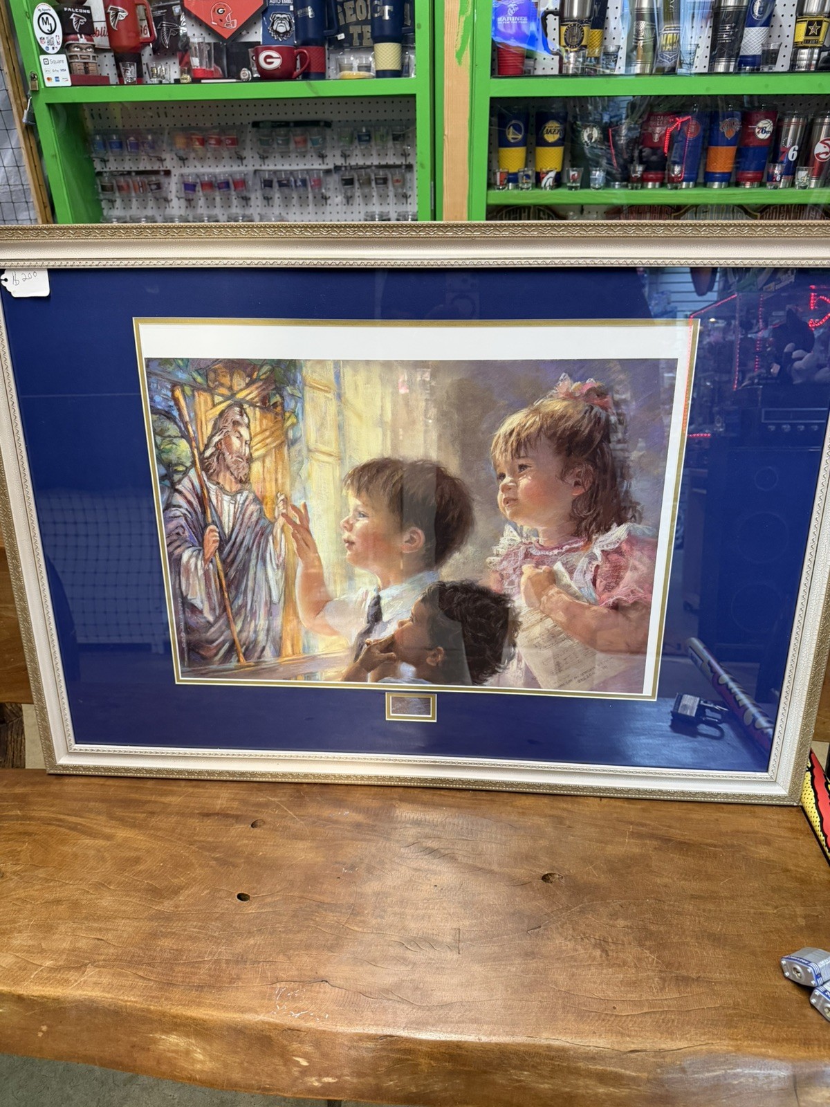 In His Hands by Katheryn Fincher proof of authenticity rare and # Painting In His Hands by Katheryn Fincher proof of authenticity rare and # Painting