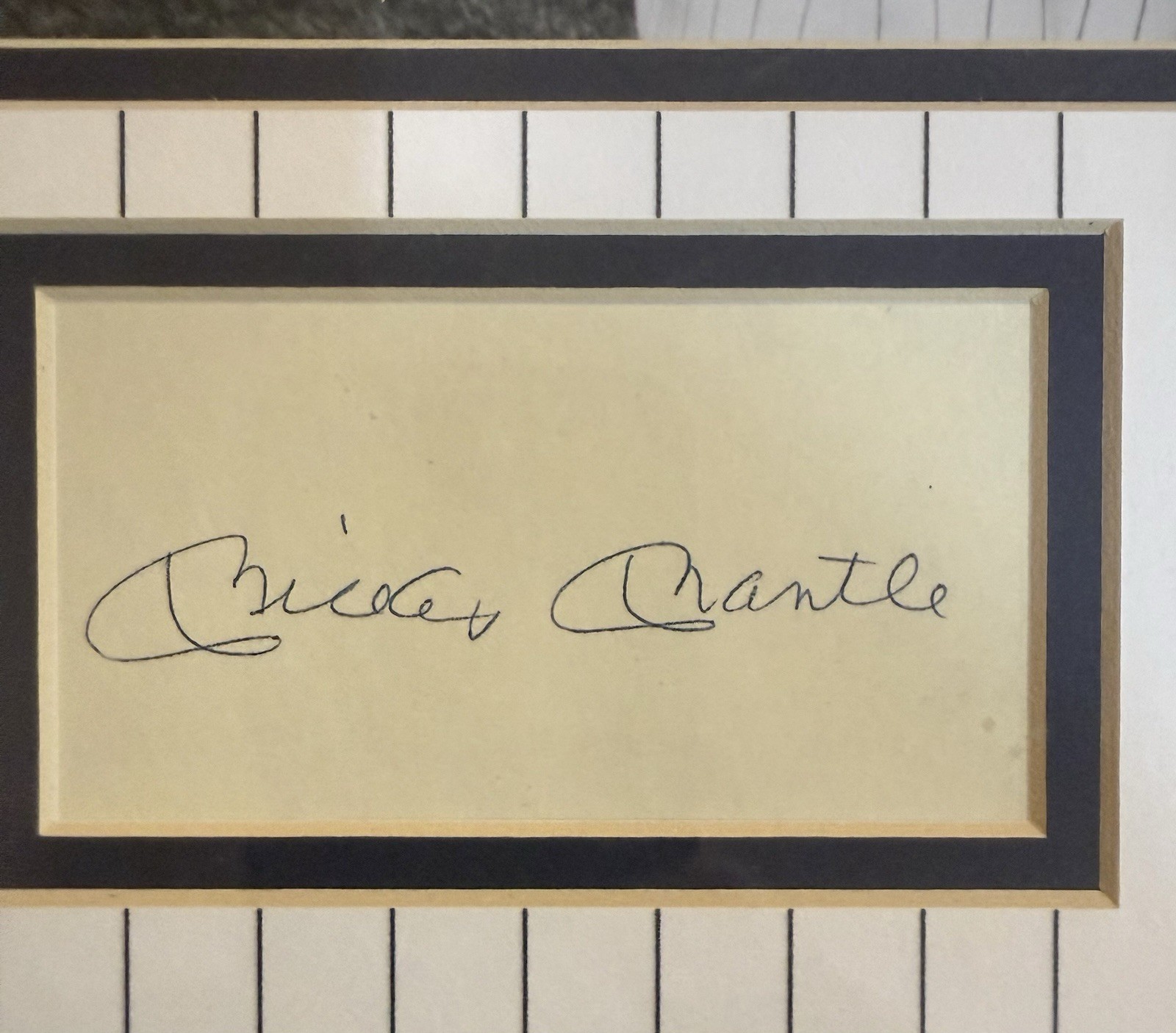 MICKEY MANTLE ROGER MARIS SIGNED INDEX CARD NEW YORK YANKEES AUTOGRAPH MICKEY MANTLE ROGER MARIS SIGNED INDEX CARD NEW YORK YANKEES AUTOGRAPH