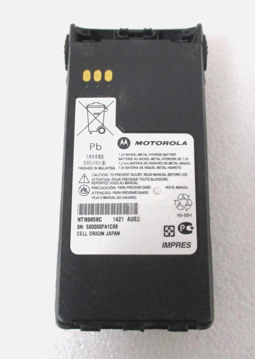 OEM MOTOROLA NTN9858C IMPRES 7.2V Ni-MH Rechargeable Battery
