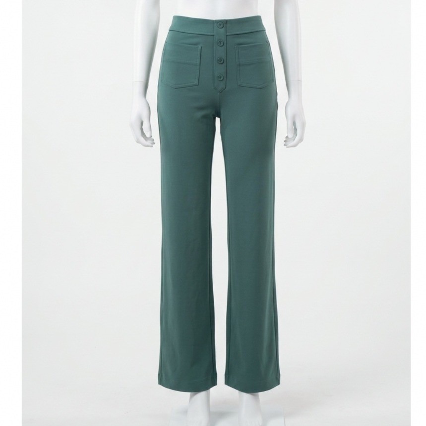 NEW Halara Day Stretch High Waisted Straight Leg Casual Pants Women\'s XL Aqua