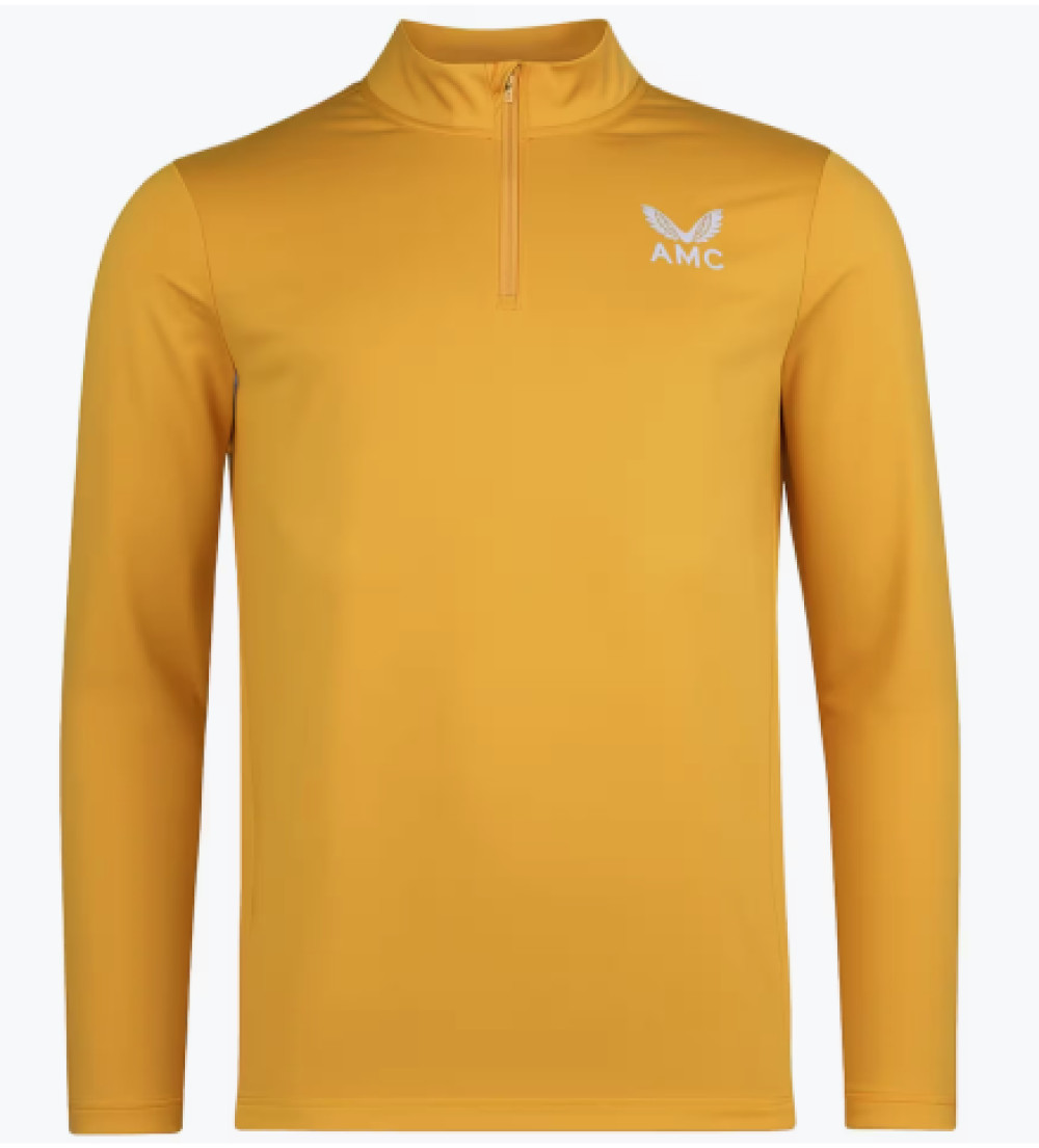 Men\'s Castore 1/4 Zip Top Core Active LS Tee - New