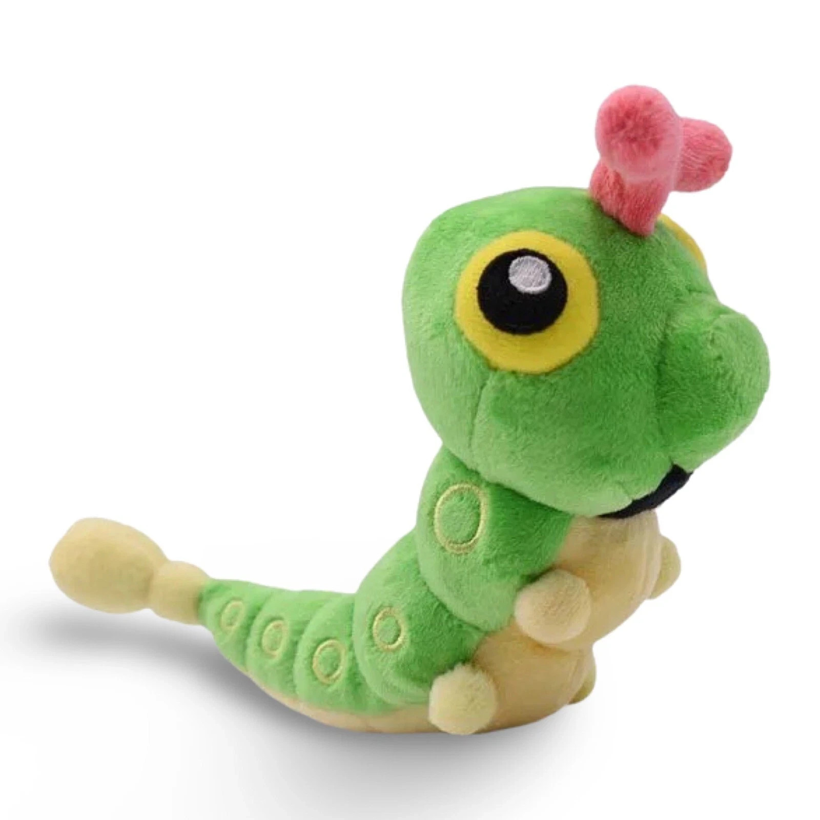 Pokemon Caterpie Small Plushie Highly Detailed Pokemon Caterpie Small Plushie Highly Detailed