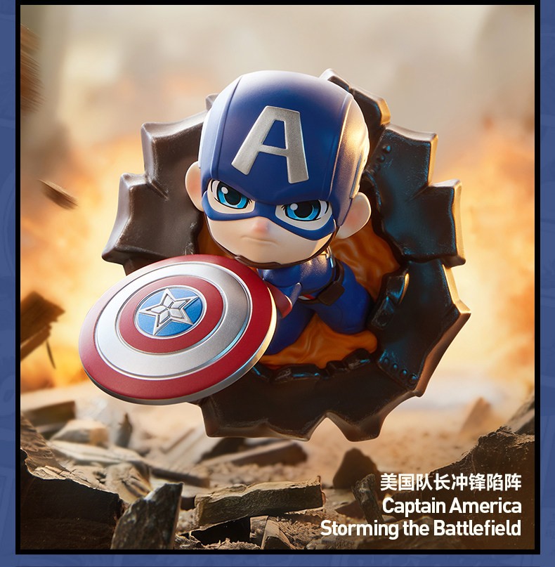 POP MART Marvel Across the Infinite Series Blind Box Confirmed Figure Art Toys