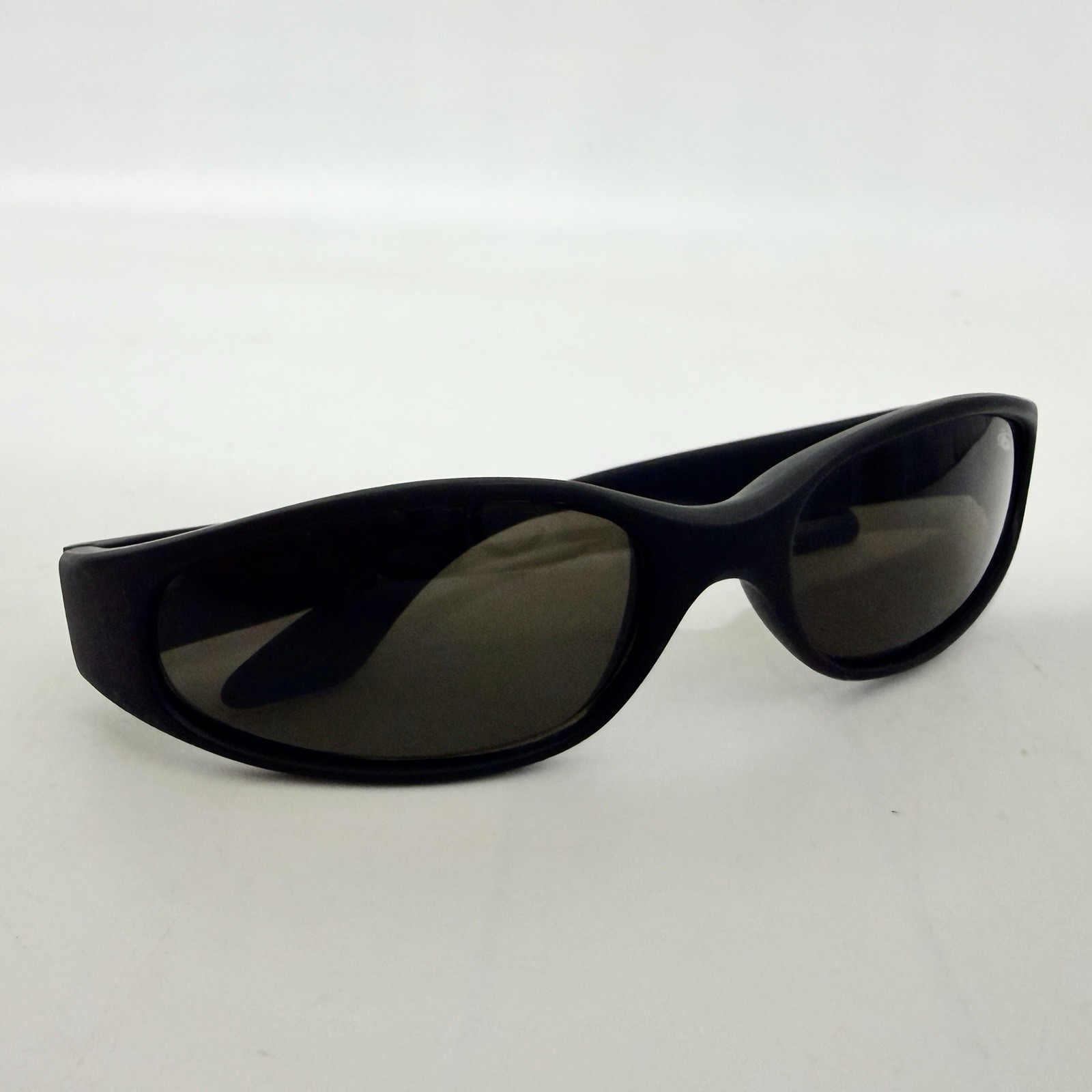 Vintage Bolle Orvet Oval Sunglasses France 90’s Retro Black - 