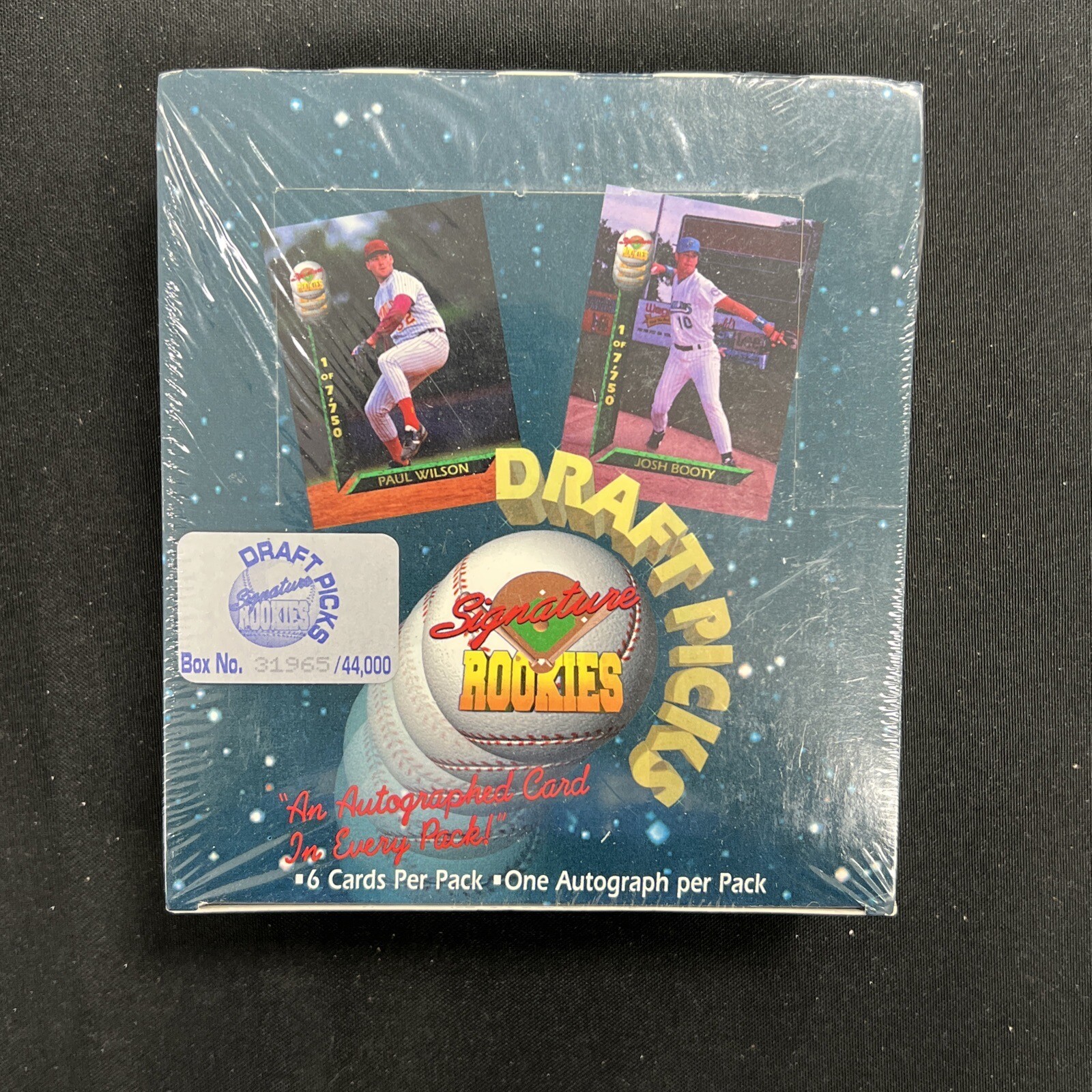 NEW 1994 Signature Rookies Draft Picks Baseball Box - Possible Nomar Autograph