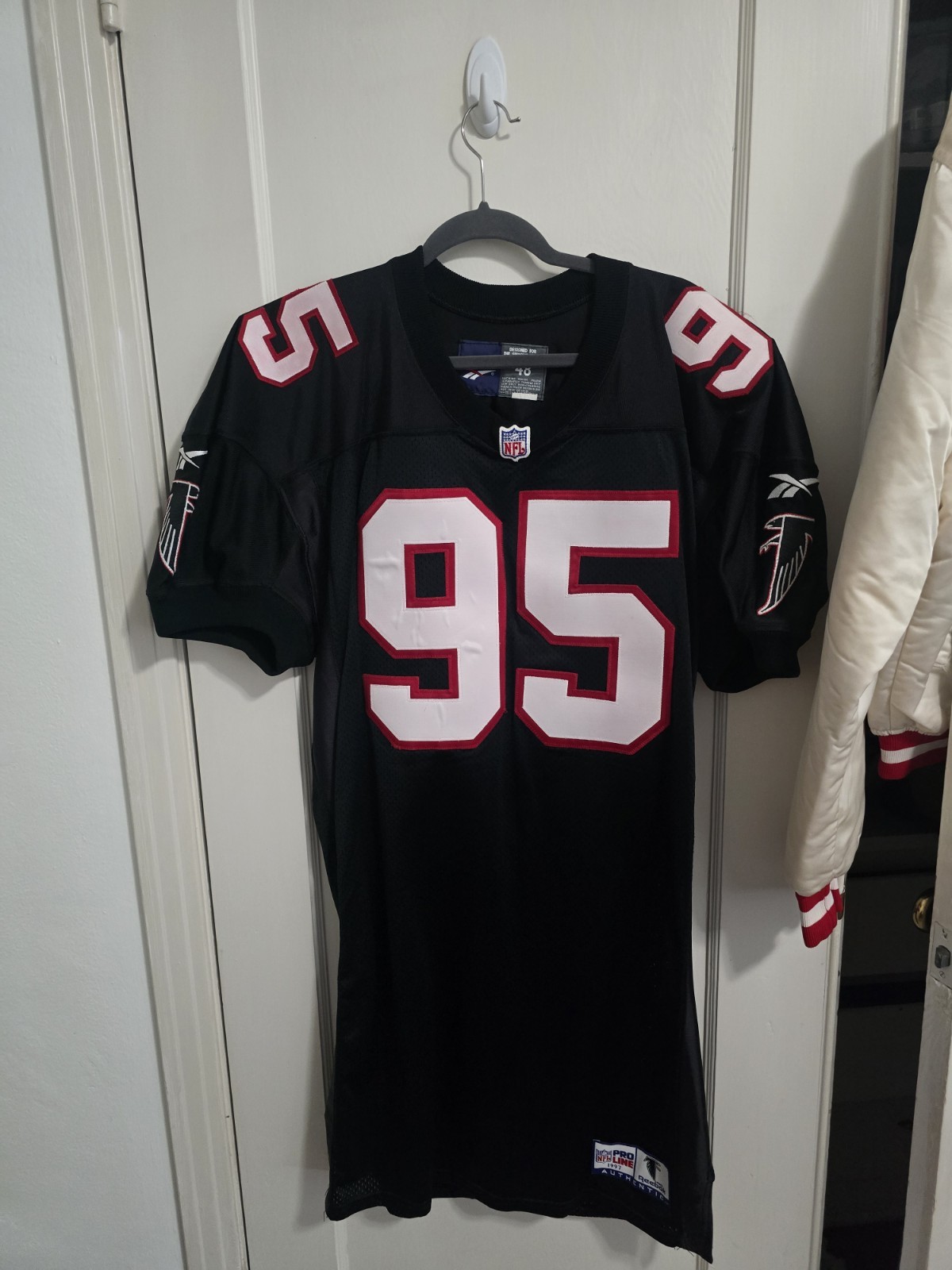 1997 Atlanta Falcons Nike Team Issued NFL Vintage Jersey vtg reebok procut 48